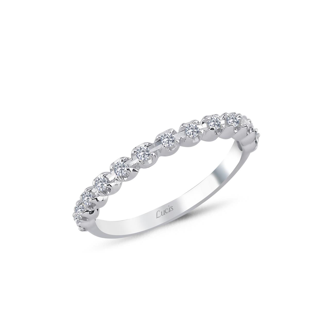 0.17 Karat Pırlanta Yarım Tur Yüzük L064778