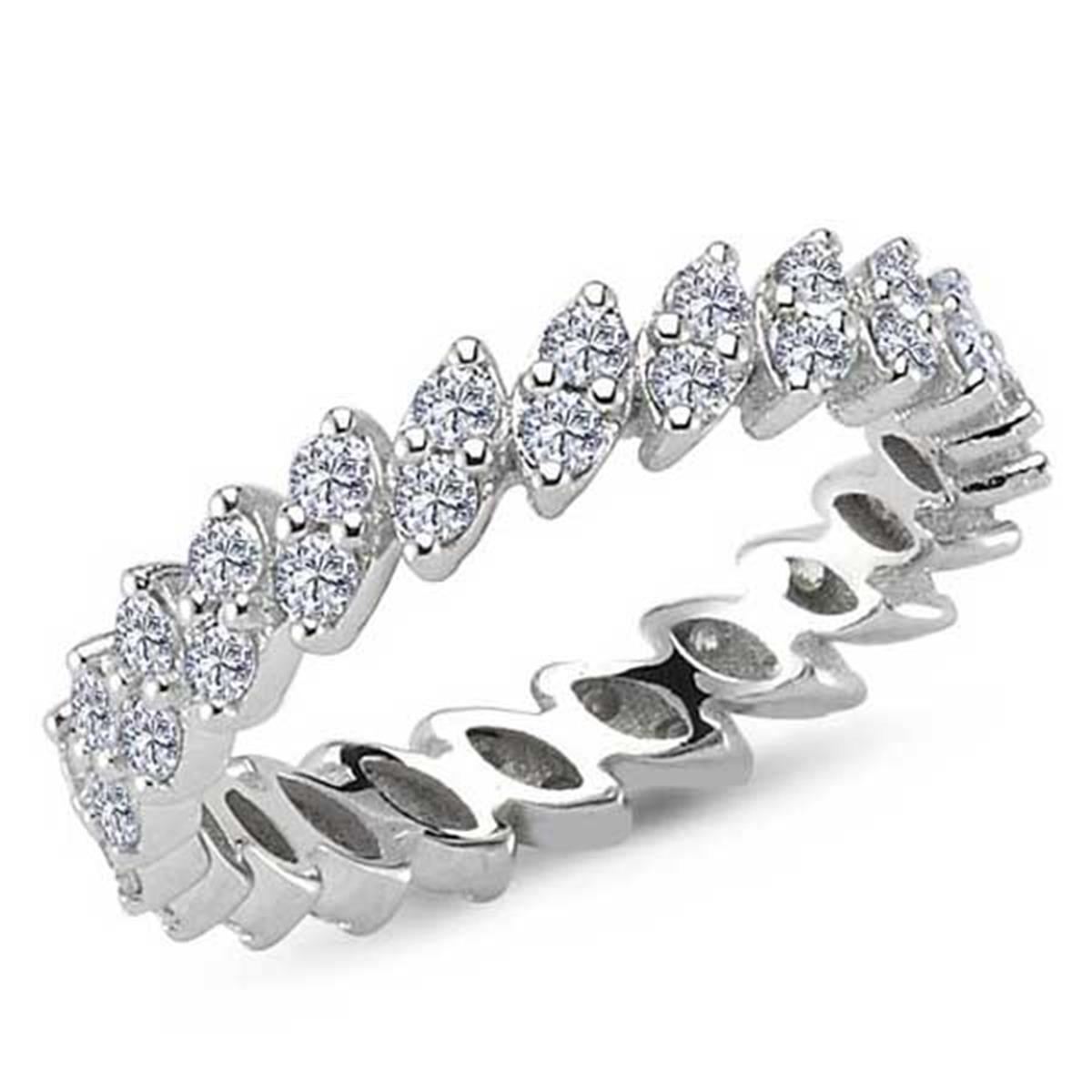 0.87 Karat Pırlanta Tamtur Yüzük L061854