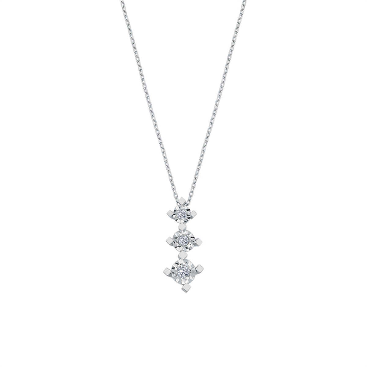0.57 Karat Pırlanta Tria Kolye L059928