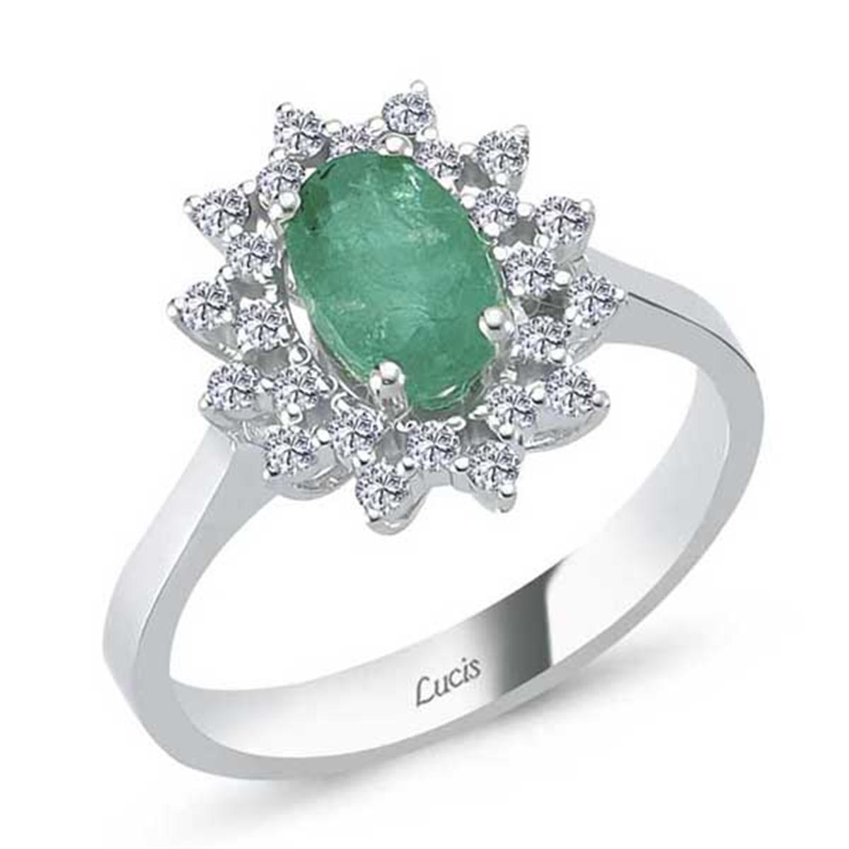 0.98 Karat Pırlanta Renkli Yüzük L061298