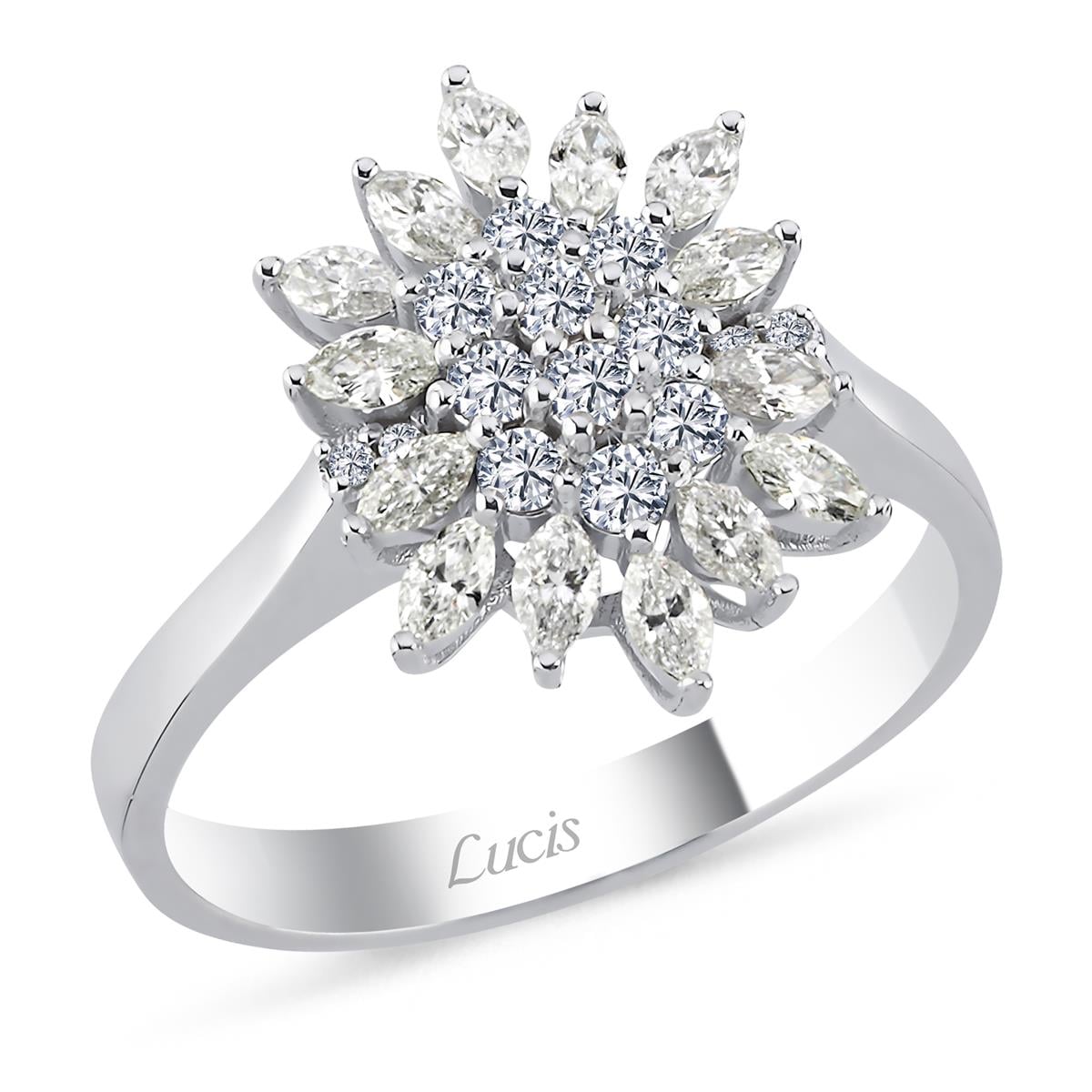 0.73 Karat Pırlanta Violet Yüzük L064344