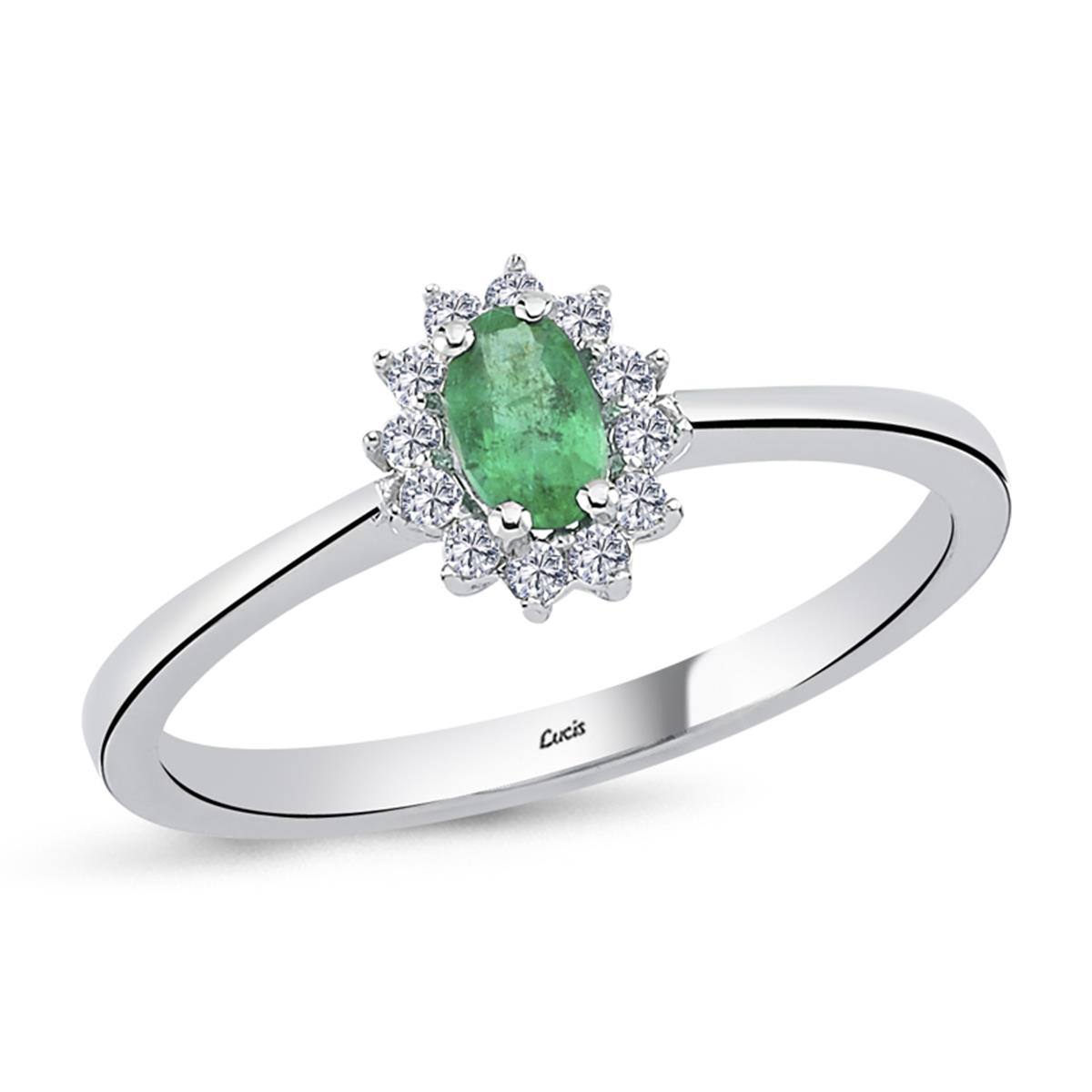 0.46 Karat Pırlanta Renkli Yüzük L057489