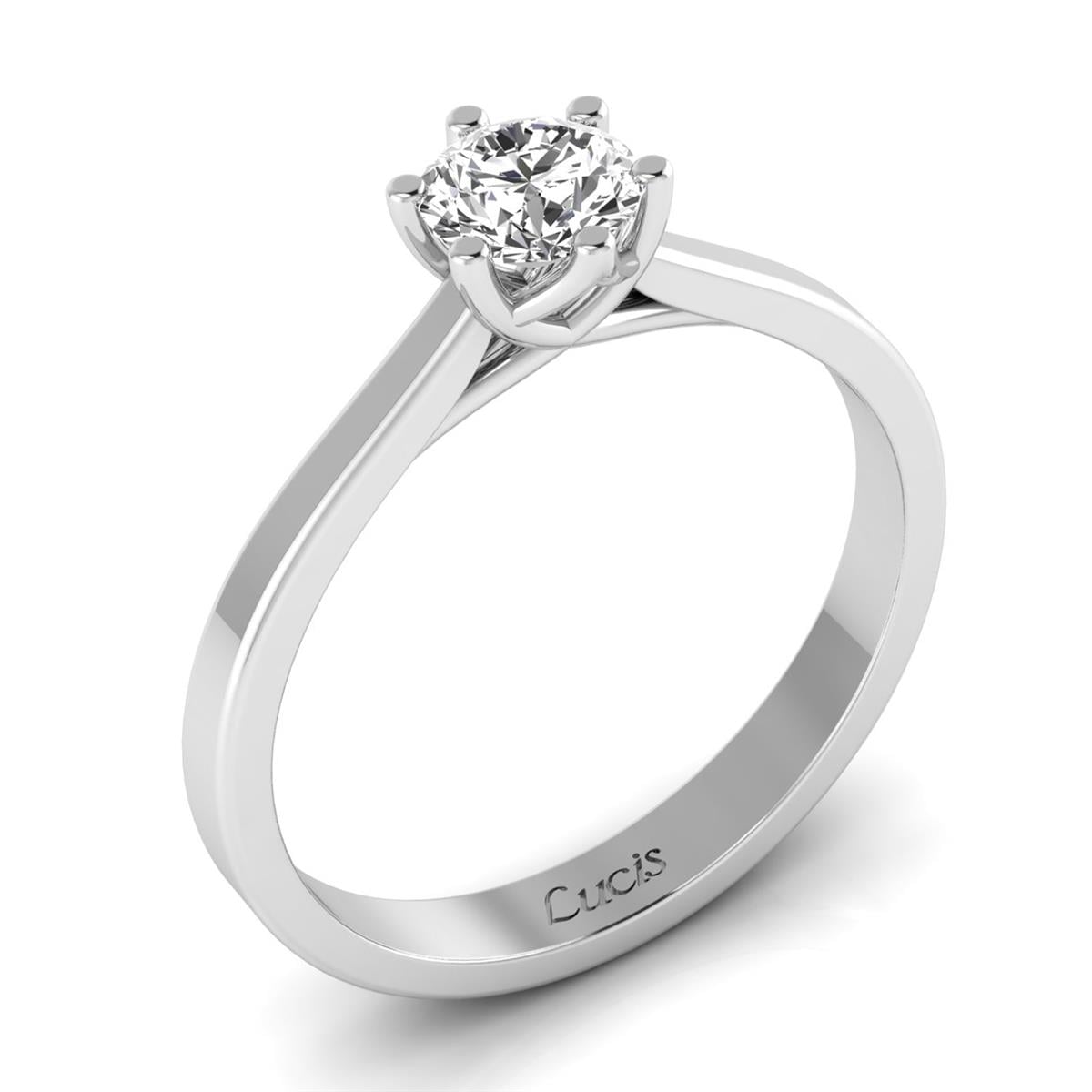 0.33 Karat Pırlanta Tektaş Yüzük V010390