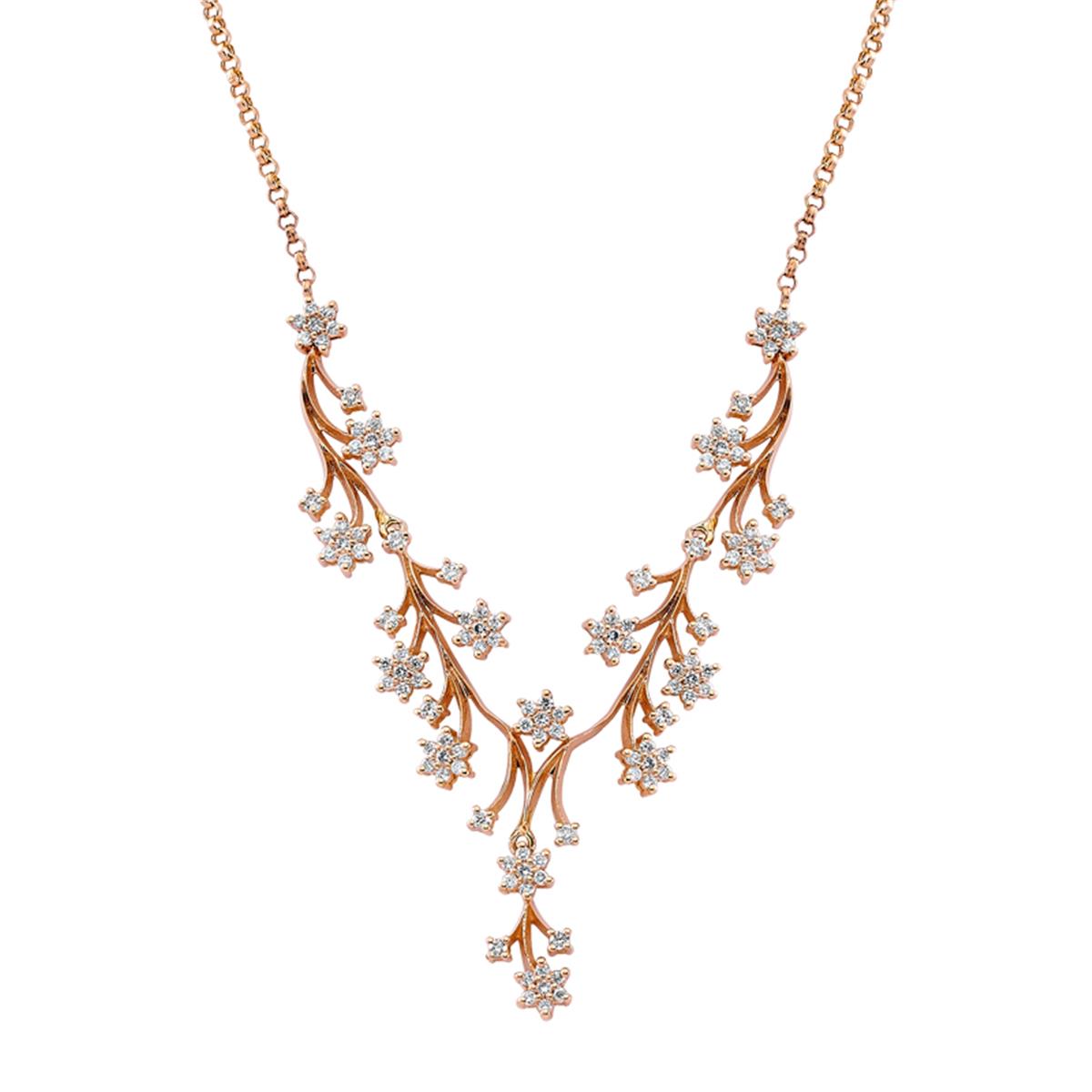 0.47 Karat Pırlanta Tasarım Kolye L063301