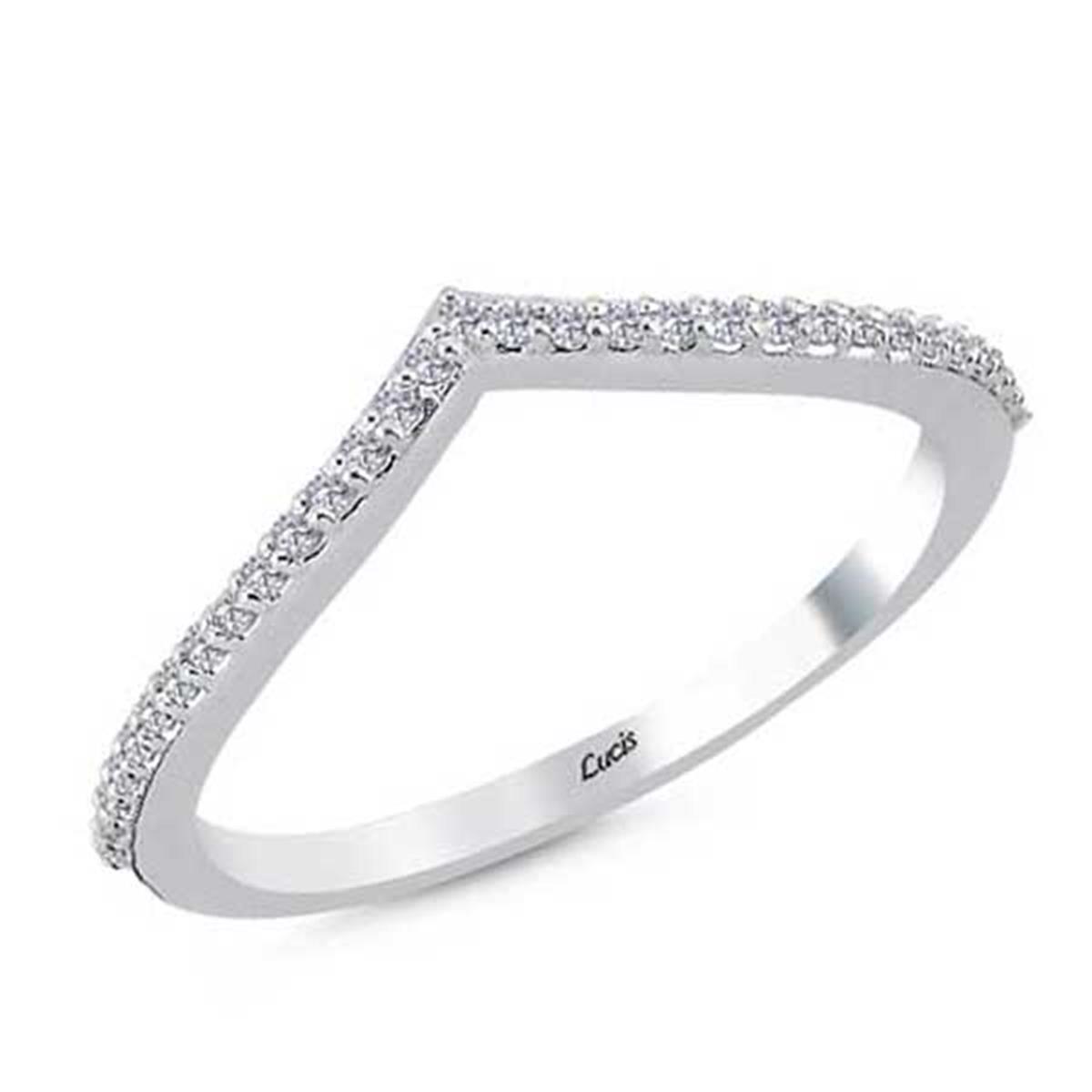 0.12 Karat Pırlanta Yarım Tur Yüzük L064394