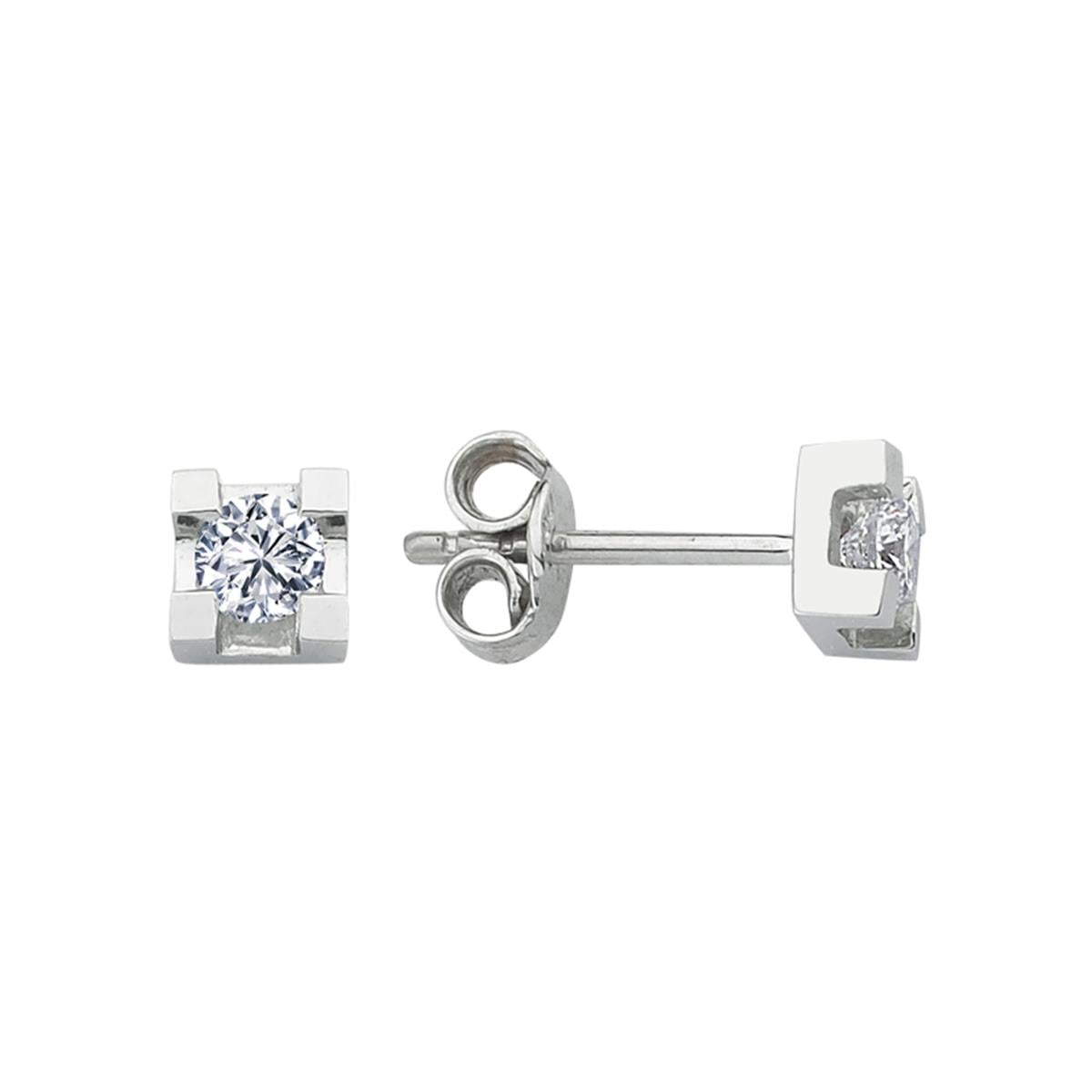 0.30 Karat Pırlanta Tektaş Küpe L059060