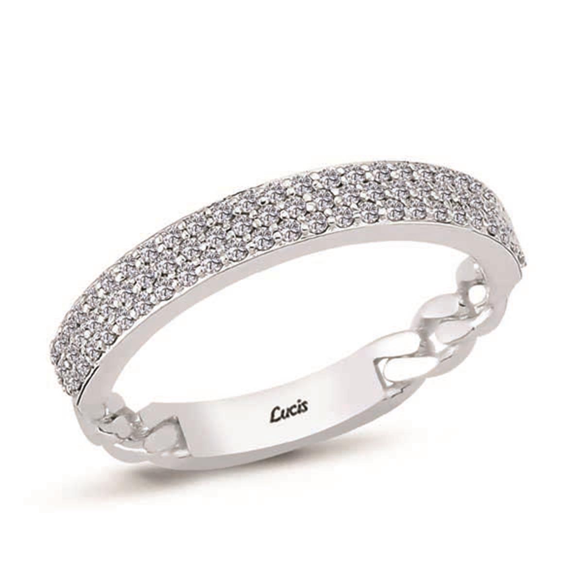 0.34 Karat Pırlanta Yarım Tur Yüzük L045974