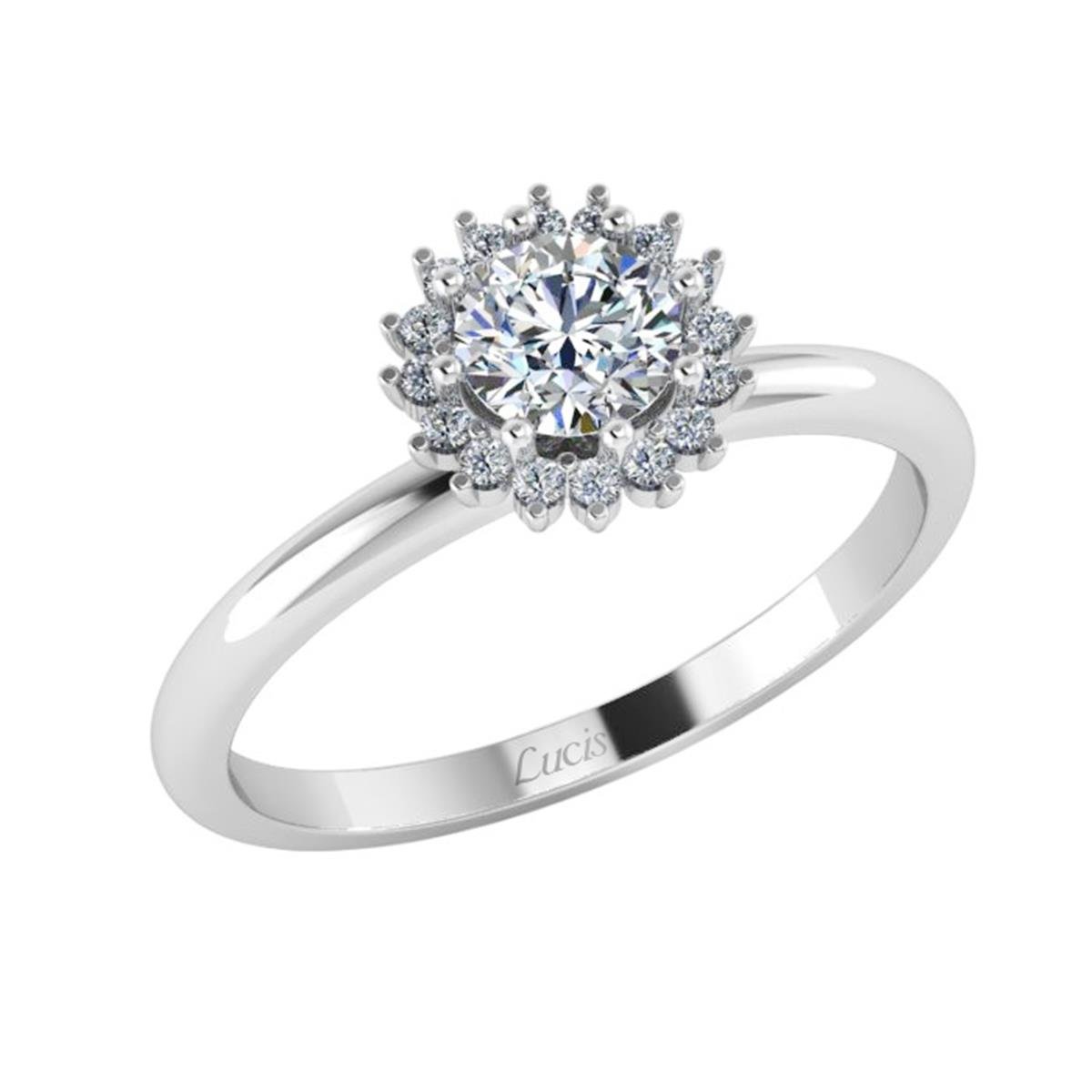 0.57 Karat Pırlanta Tektaş Yüzük L060522