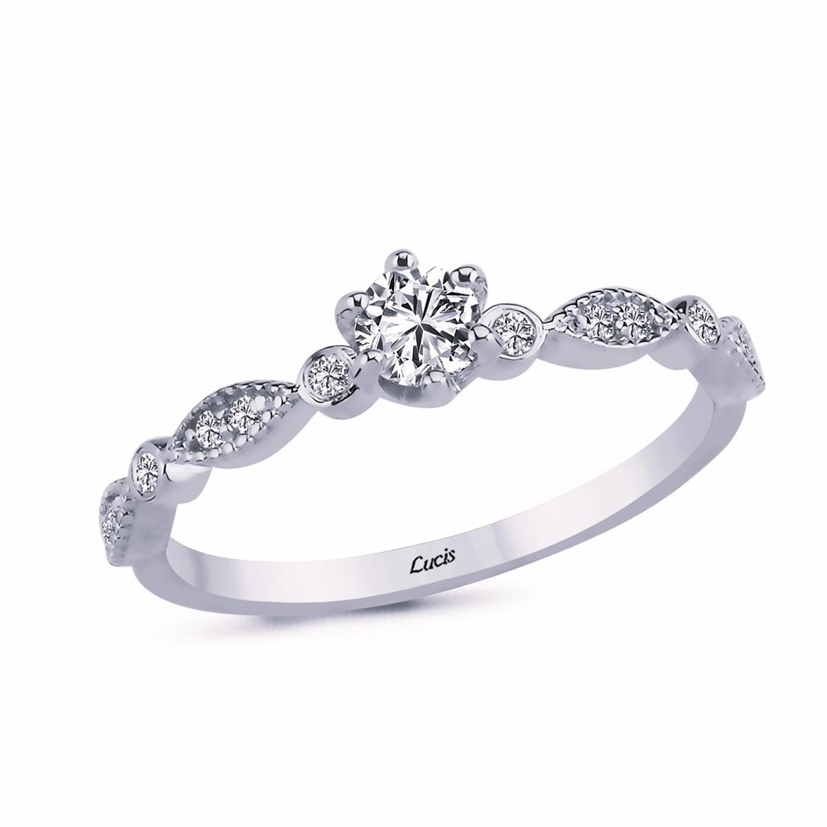 0.23 Karat Pırlanta Tektaş Yüzük L059406