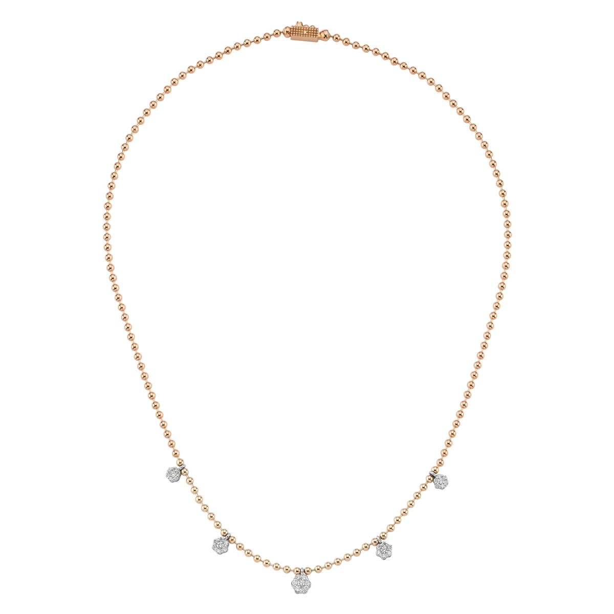 0.61 Karat Pırlanta Tasarım Kolye L058369