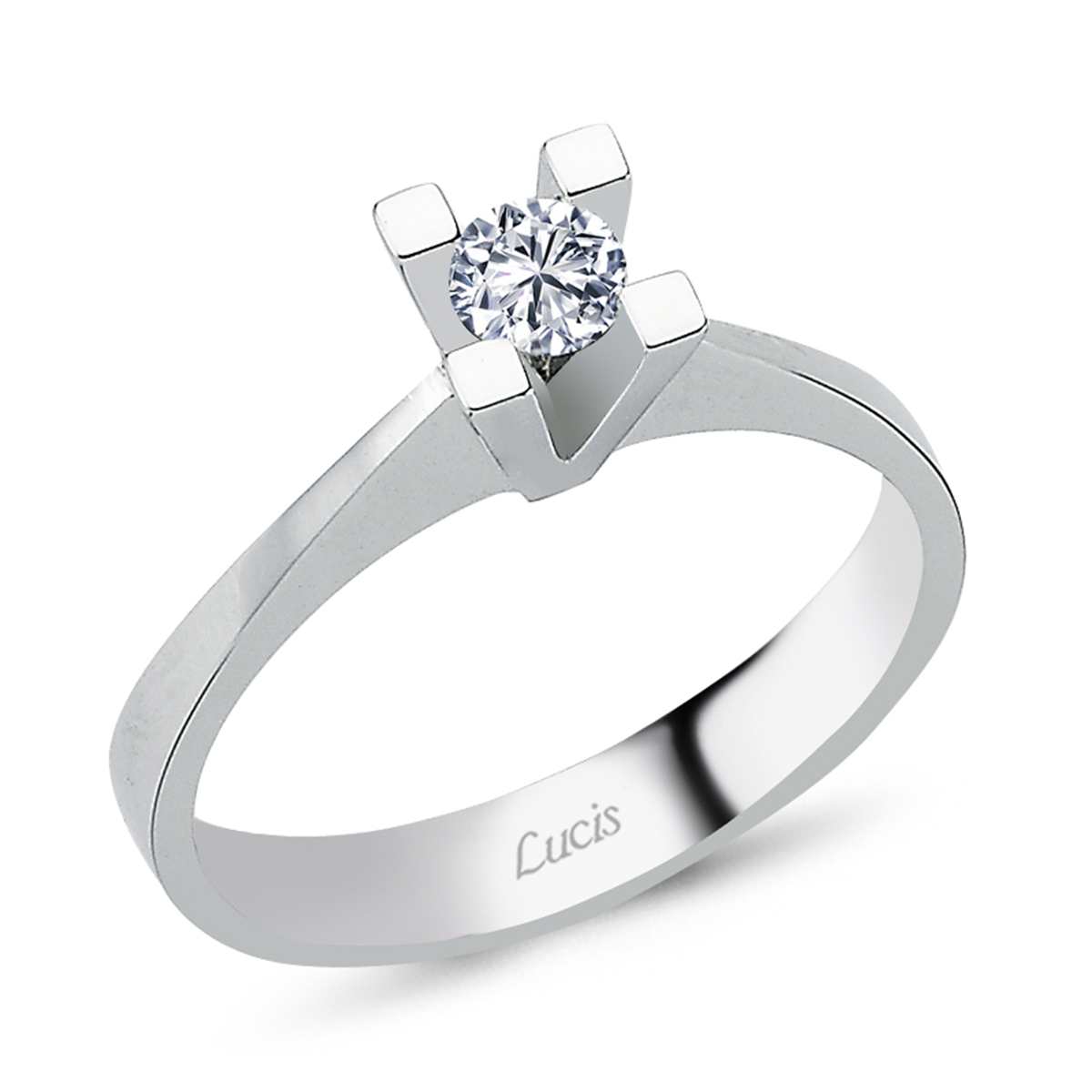 0.23 Karat Pırlanta Tektaş Yüzük L064953