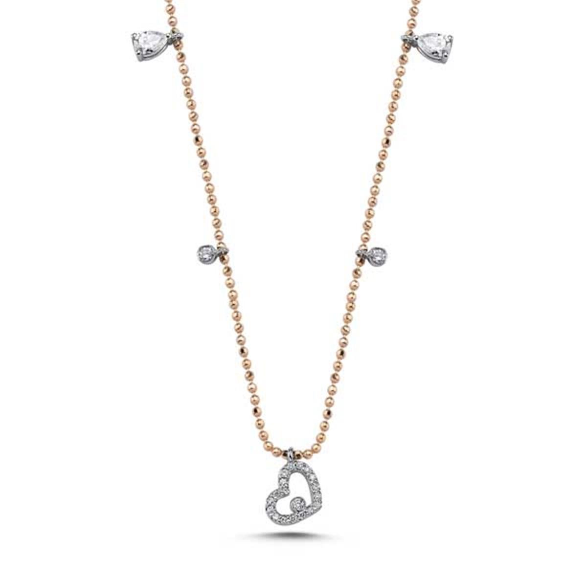 0.48 Karat Pırlanta Tasarım Kolye L058869