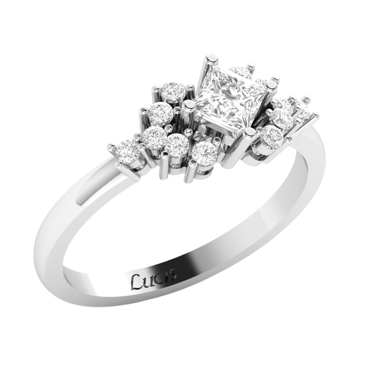 0.68 Karat Pırlanta Tasarım Yüzük L062645