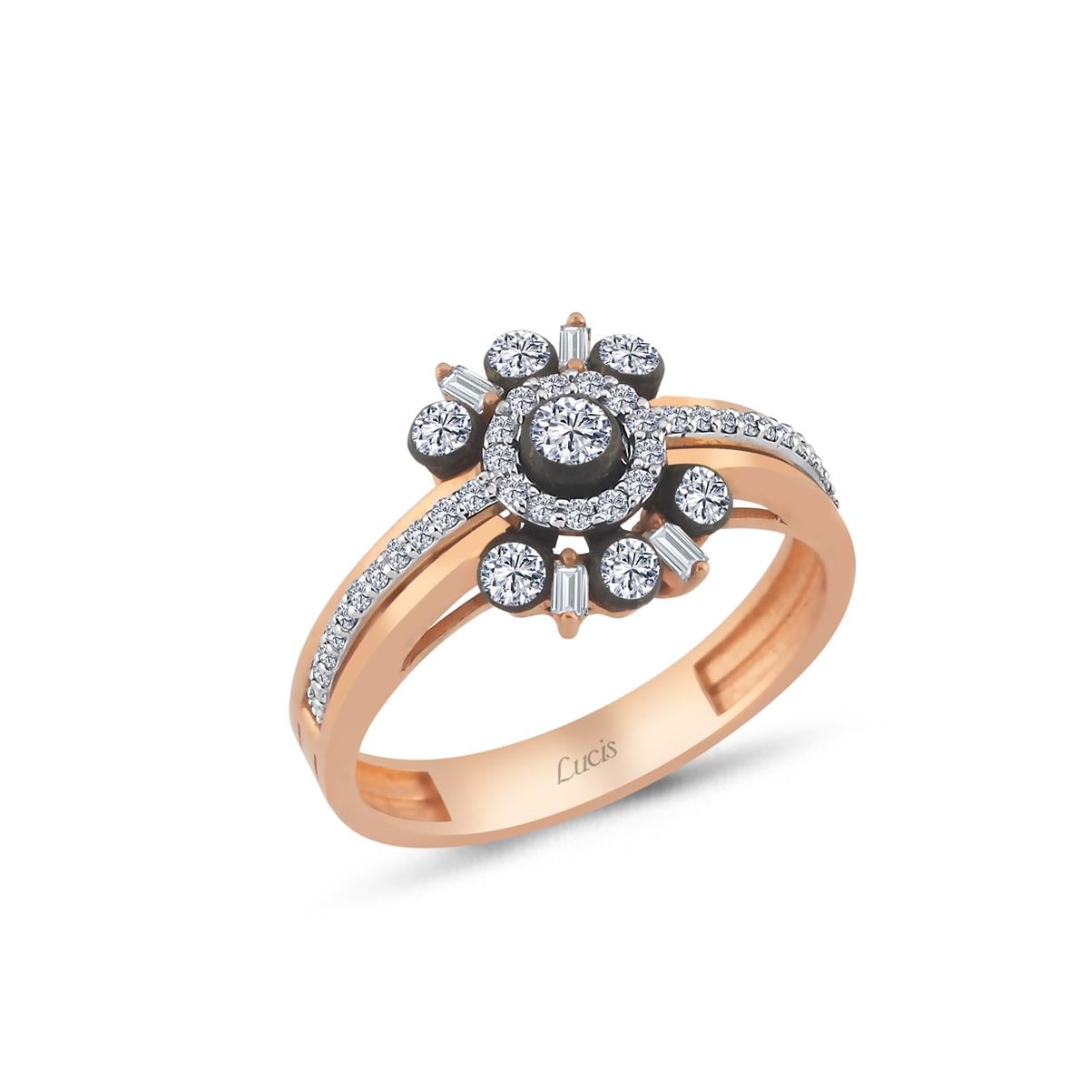 0.45 Karat Elmas Tasarım Yüzük L060106