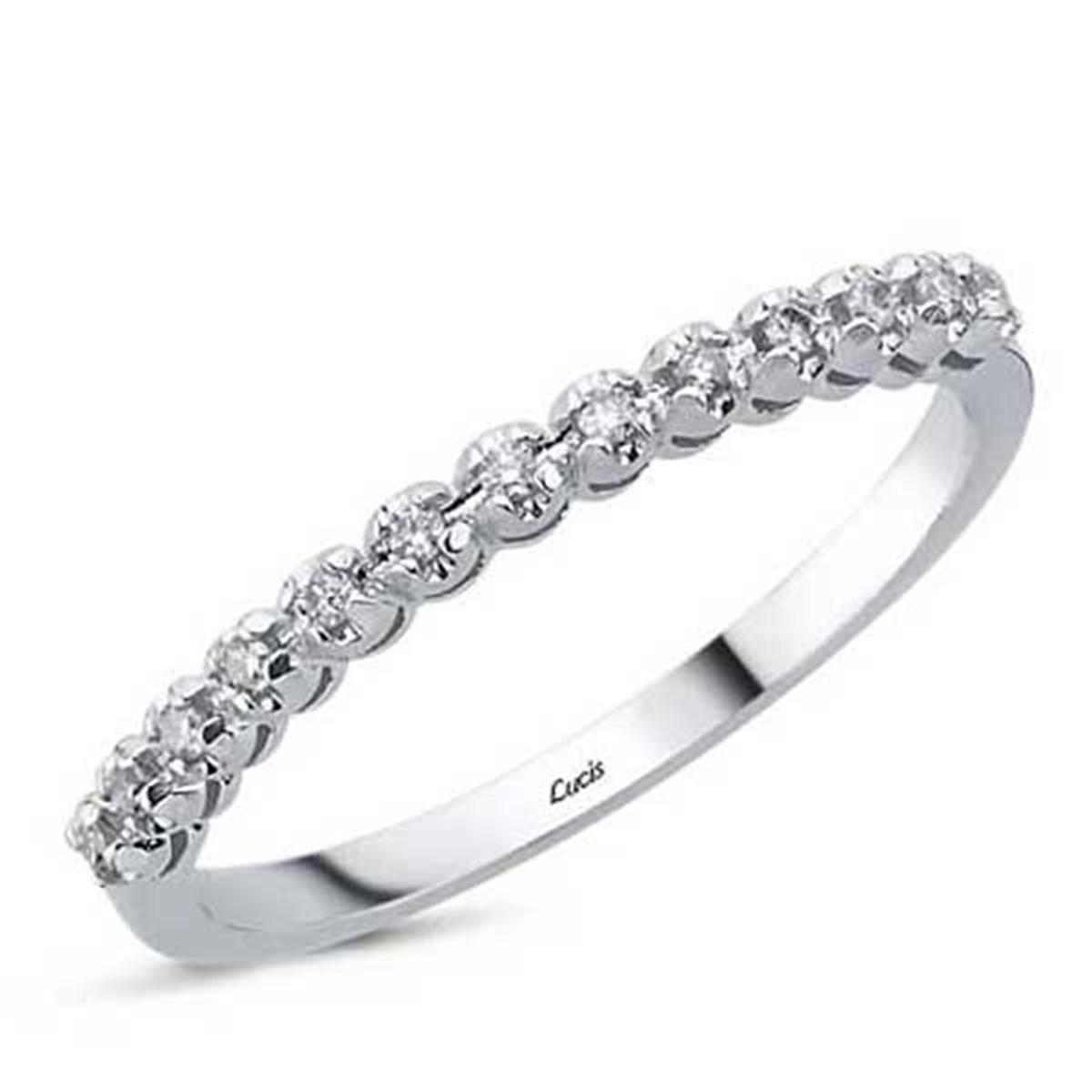 0.07 Karat Pırlanta Yarım Tur Yüzük L064451