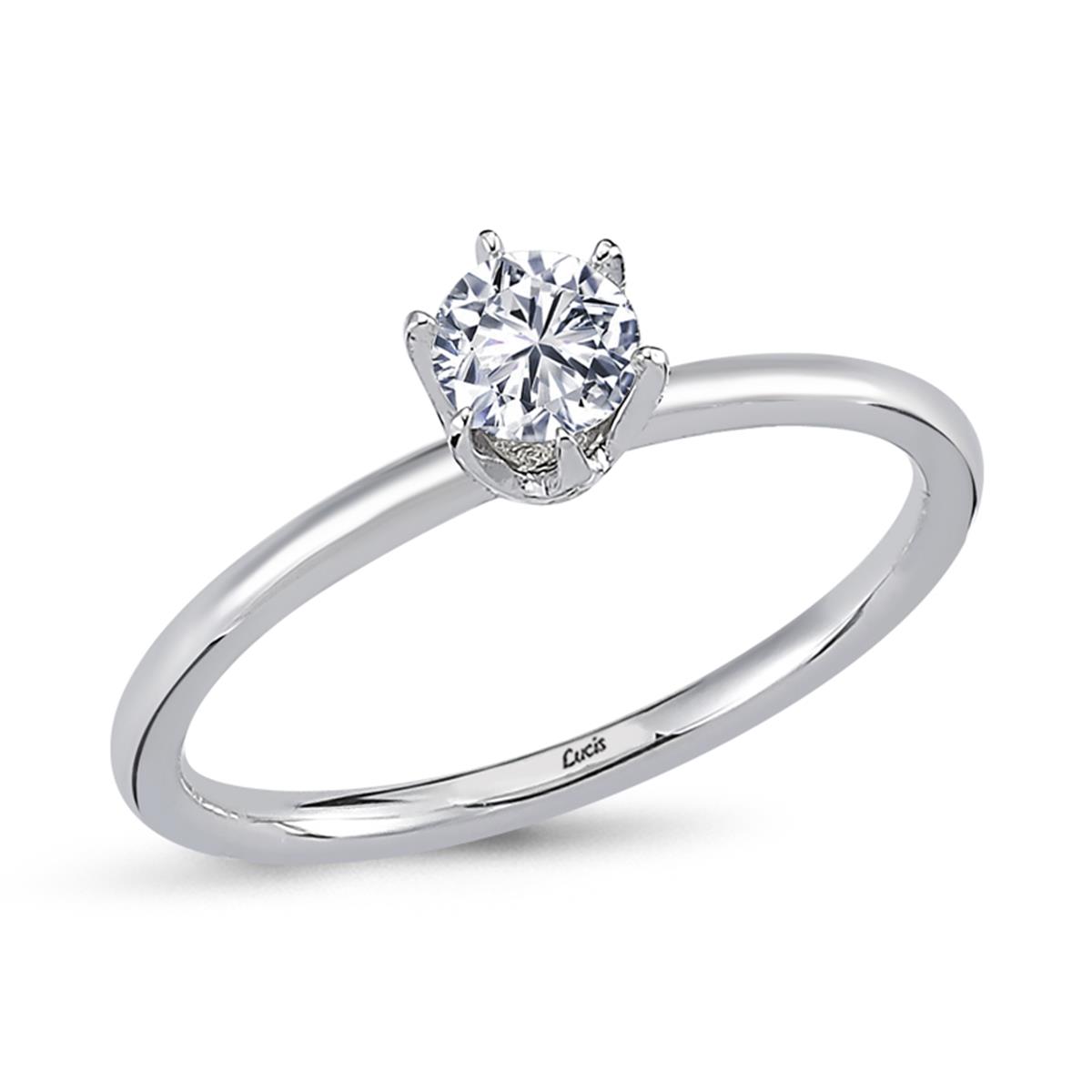 0.30 Karat Pırlanta Tektaş Yüzük V010929