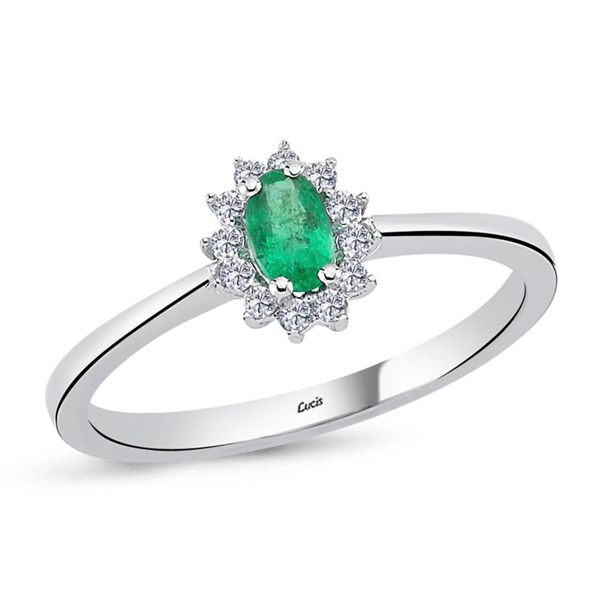 0.38 Karat Pırlanta Renkli Yüzük L061292