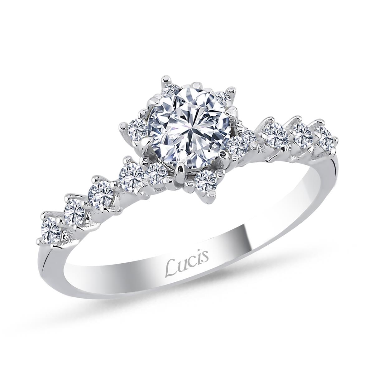 0.65 Karat Pırlanta Tasarım Yüzük V010999