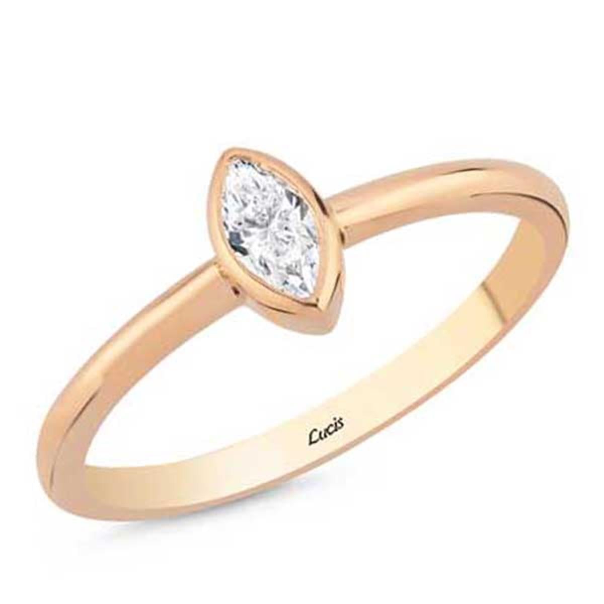 0.19 Karat Pırlanta Tasarım Yüzük L059697