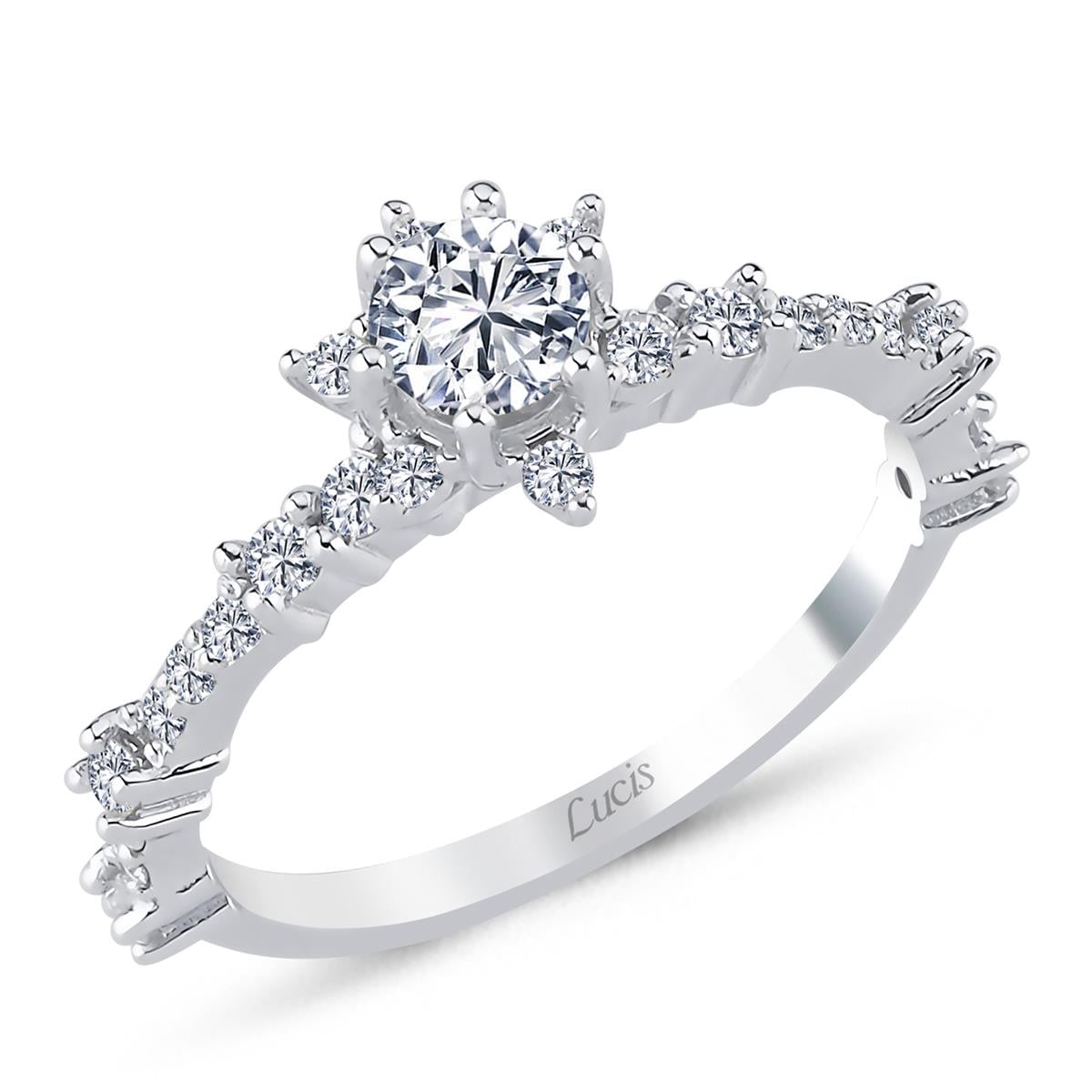 0.41 Karat Pırlanta Tasarım Yüzük L064691