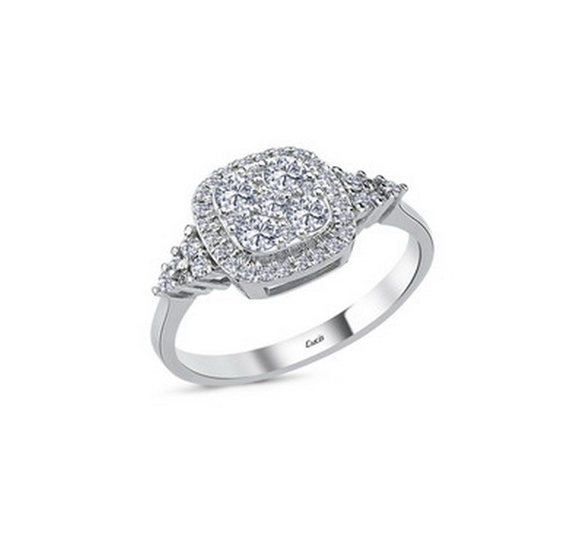 0.55 Karat Pırlanta Violet Yüzük L066225