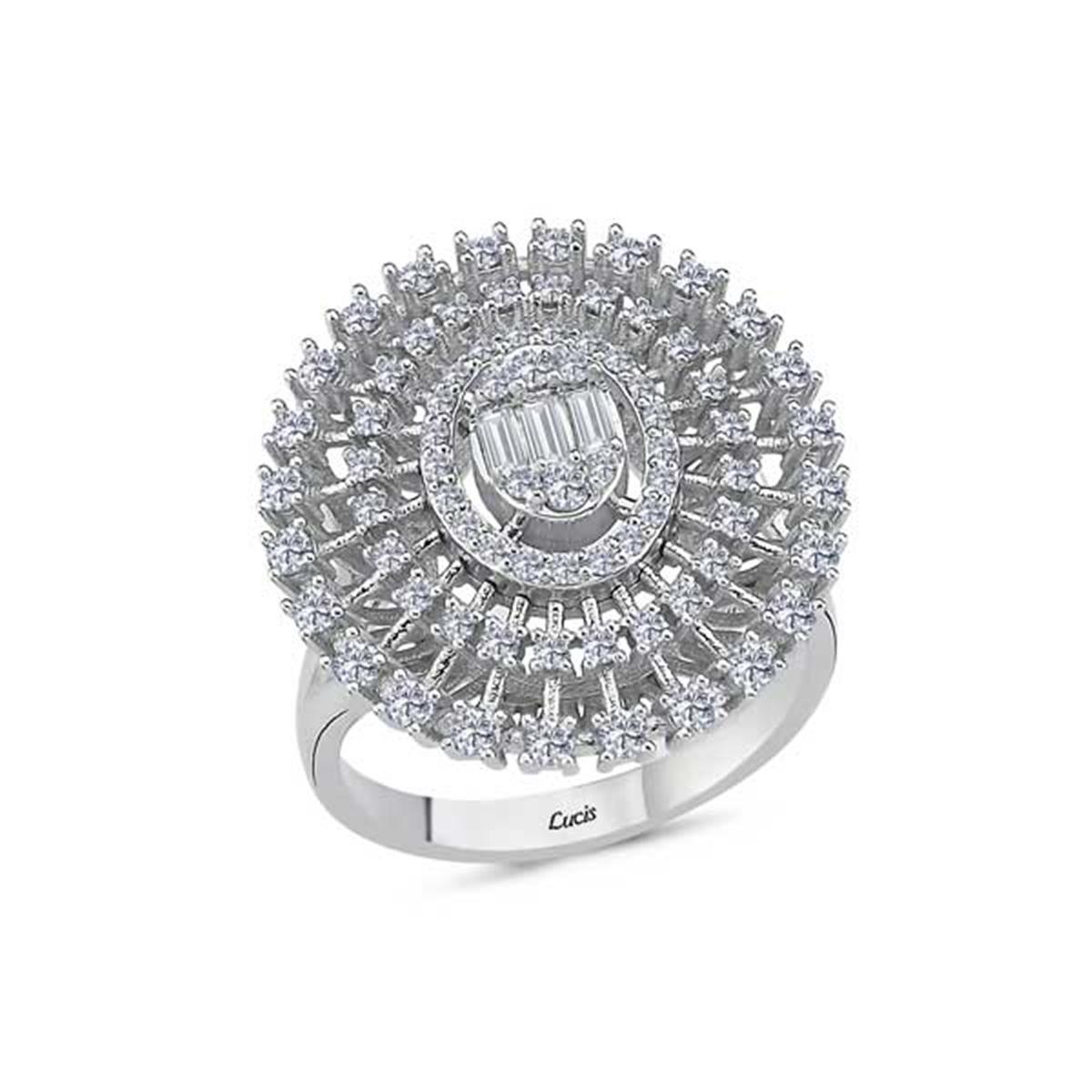 0.80 Karat Pırlanta Baget Yüzük L064824