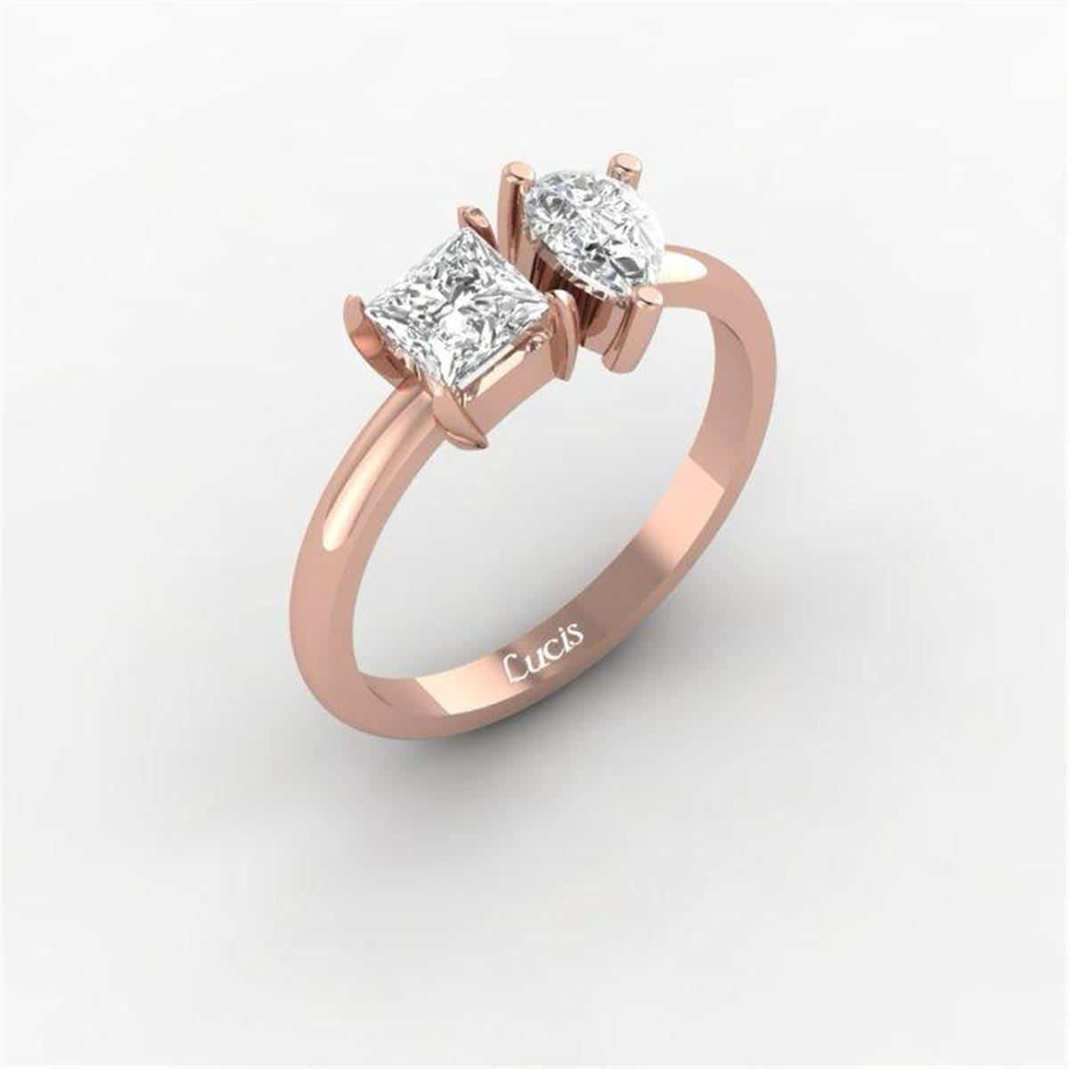 0.45 Karat Pırlanta Tektaş Yüzük L062668