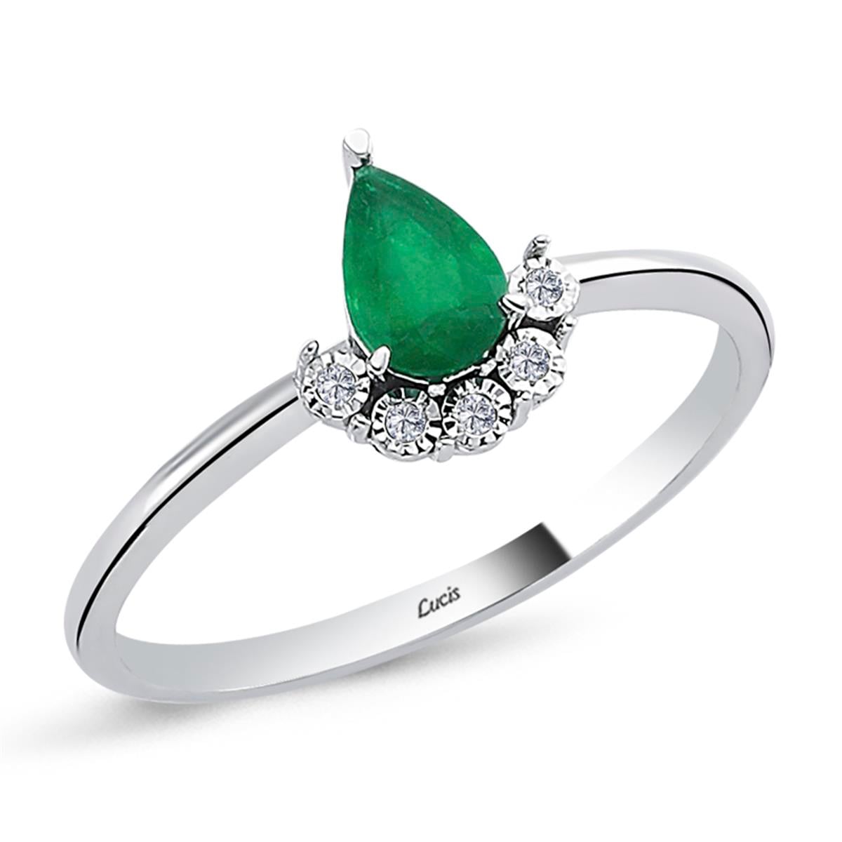 0.48 Karat Pırlanta Renkli Yüzük L061301