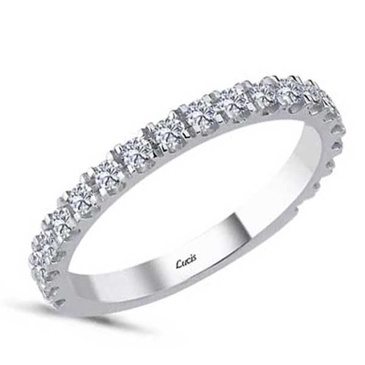 0.57 Karat Pırlanta Yarım Tur Yüzük L061902