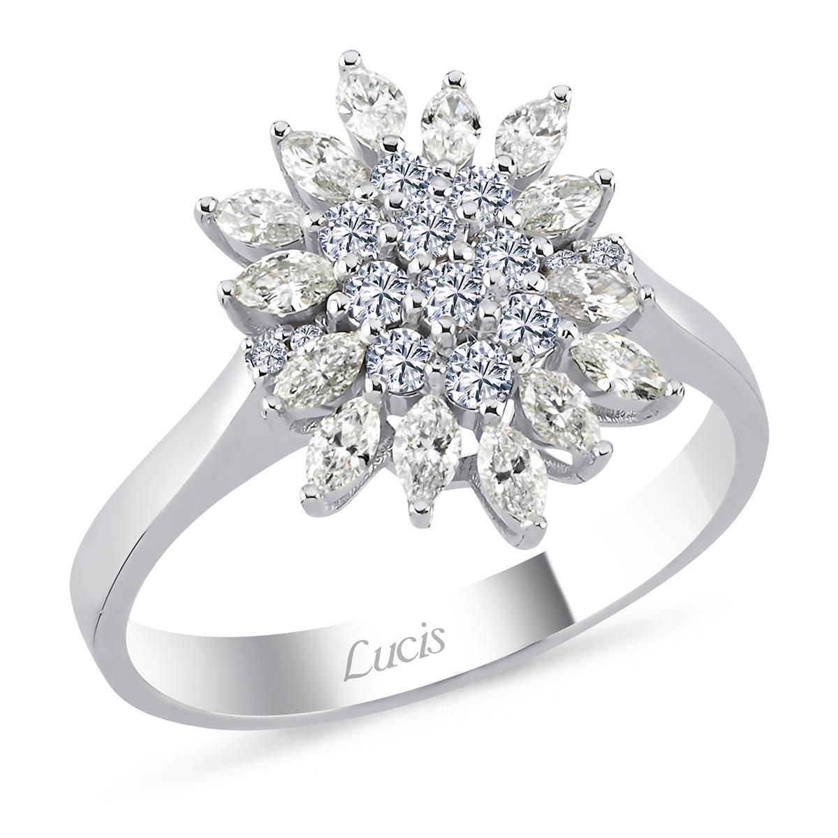 0.73 Karat Pırlanta Tasarım Yüzük L063878