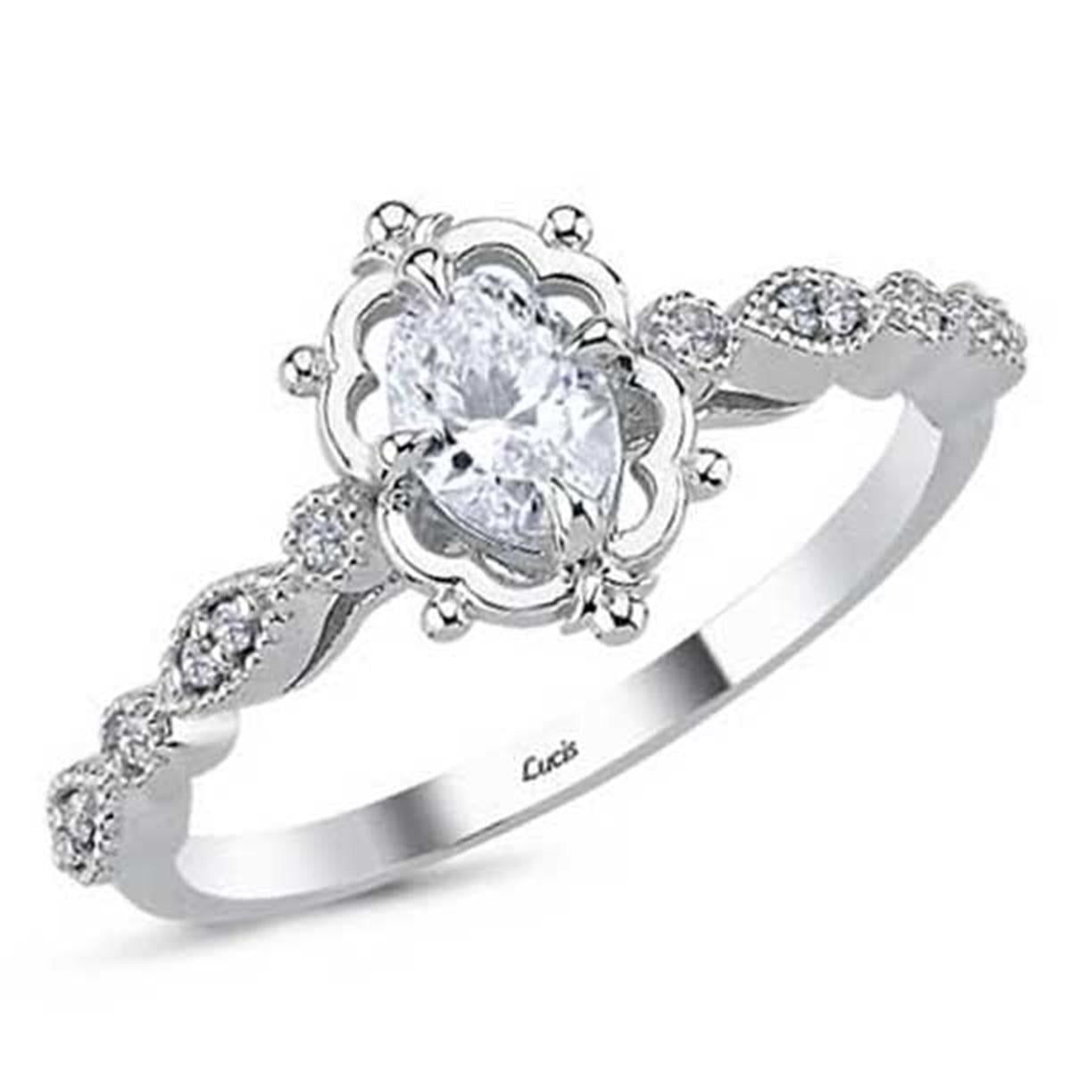 0.36 Karat Pırlanta Tasarım Yüzük L065283