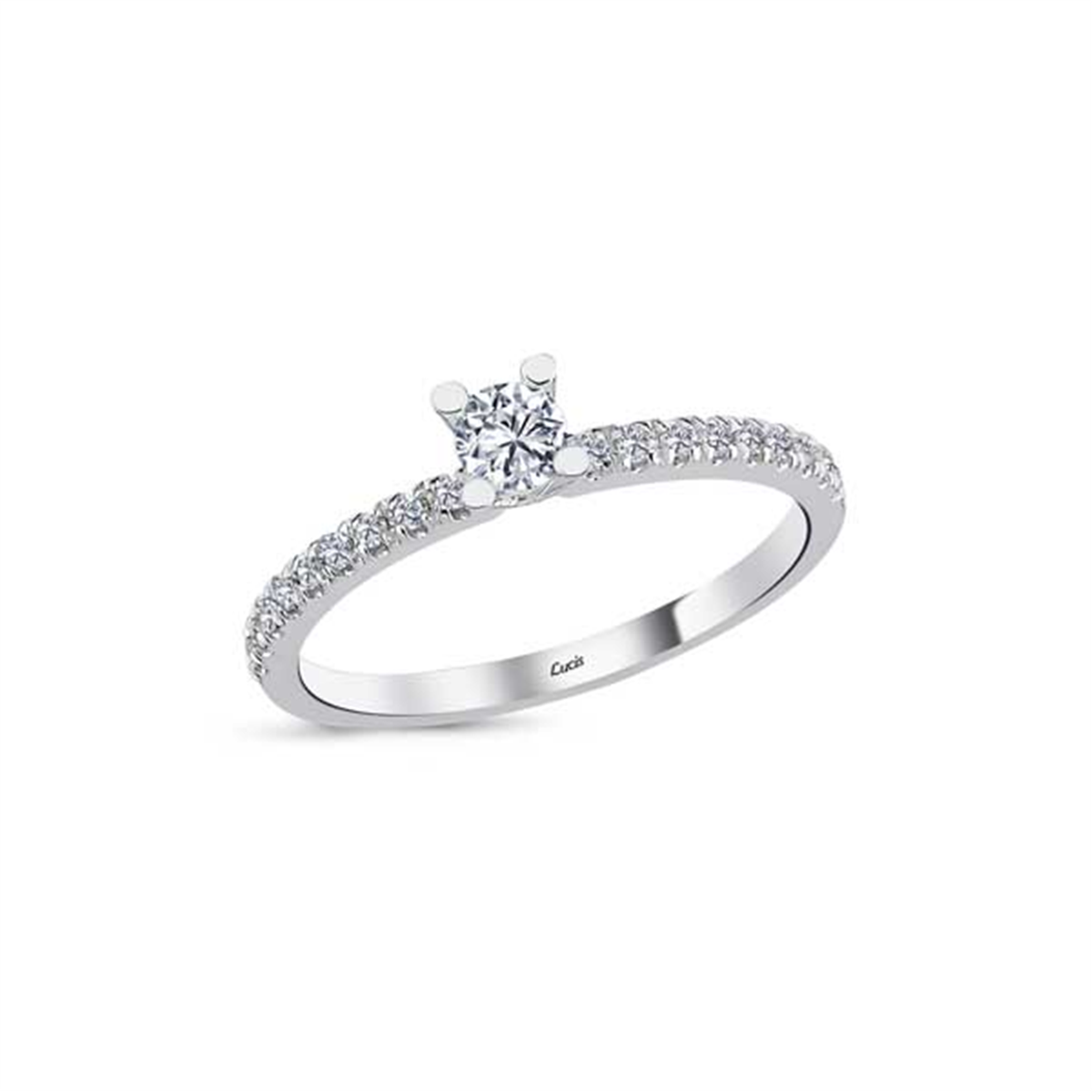 0.17 Karat Pırlanta Tektaş Yüzük L065835