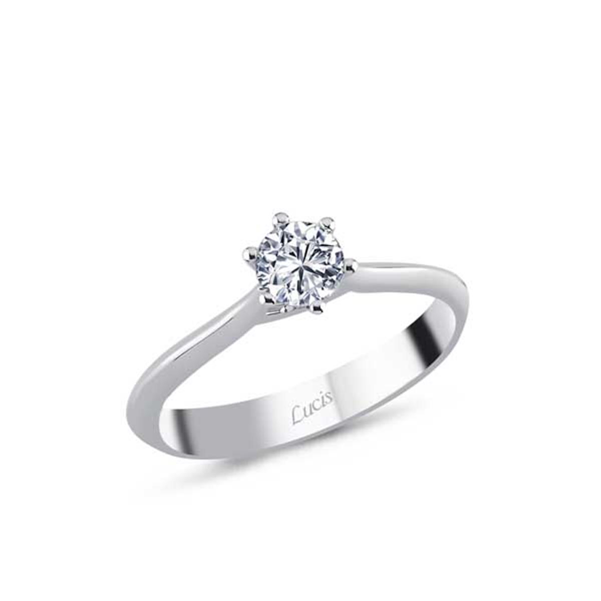 0.42 Karat Pırlanta Tektaş Yüzük V010977