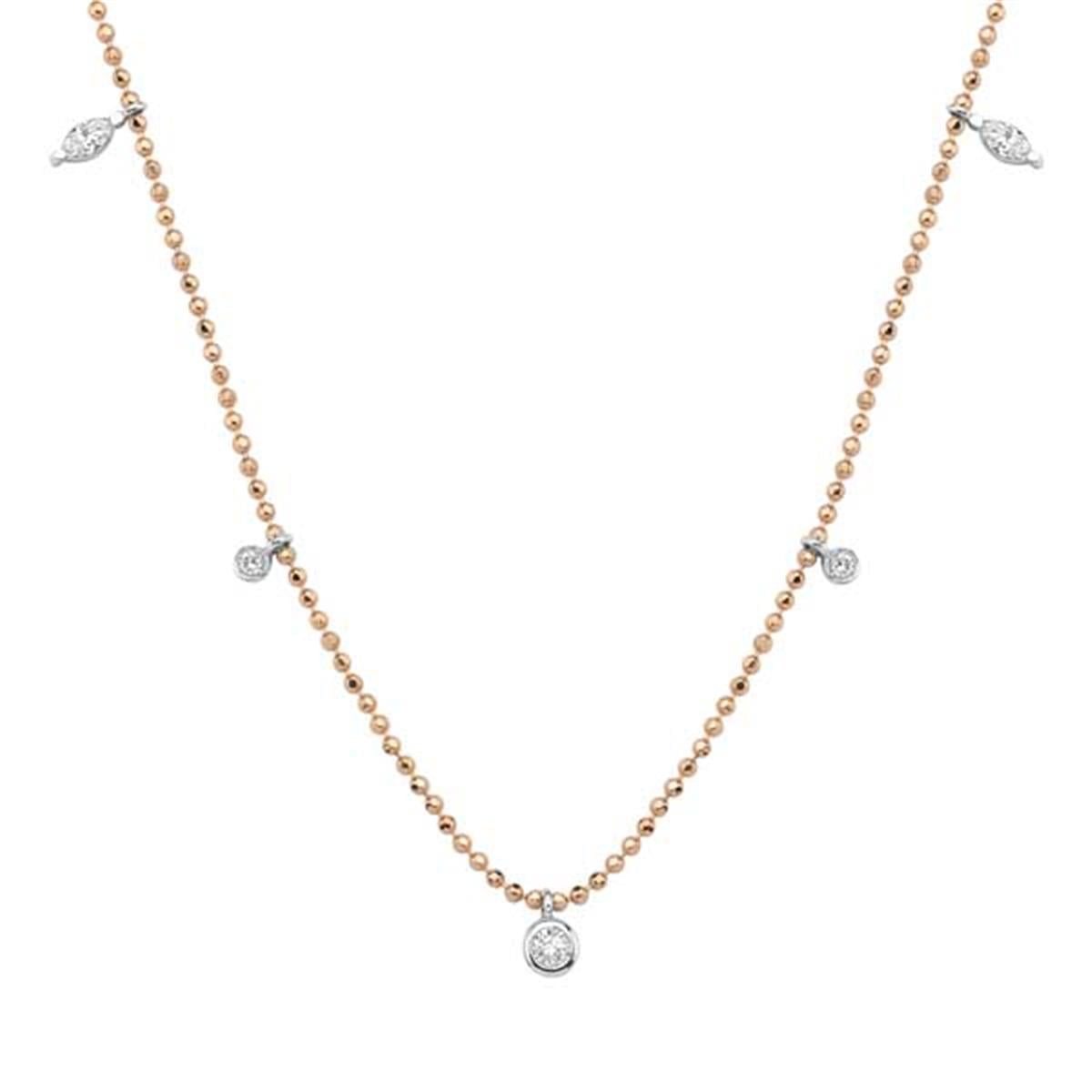 0.21 Karat Pırlanta Tasarım Kolye L060386