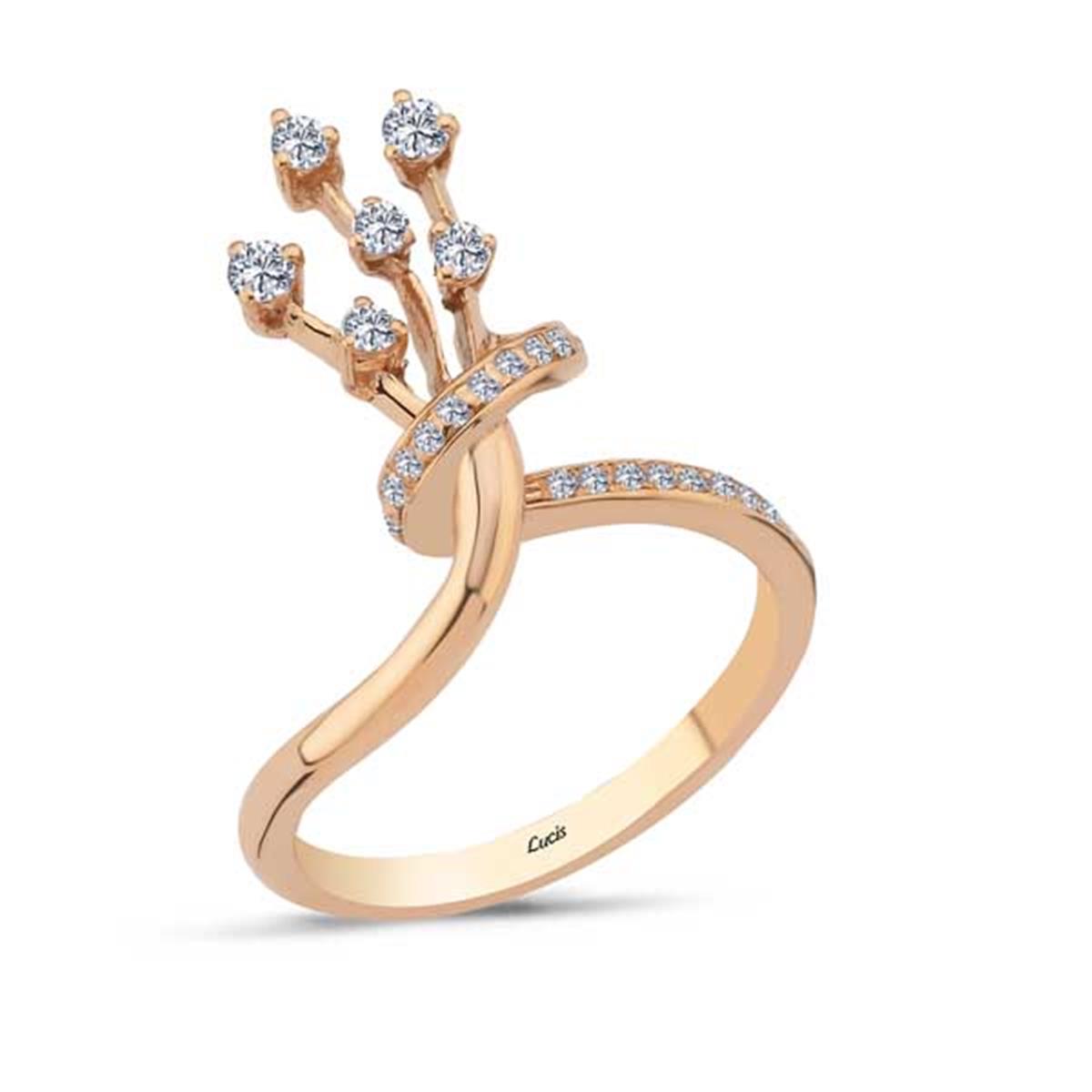 0.28 Karat Pırlanta Tasarım Yüzük L064349