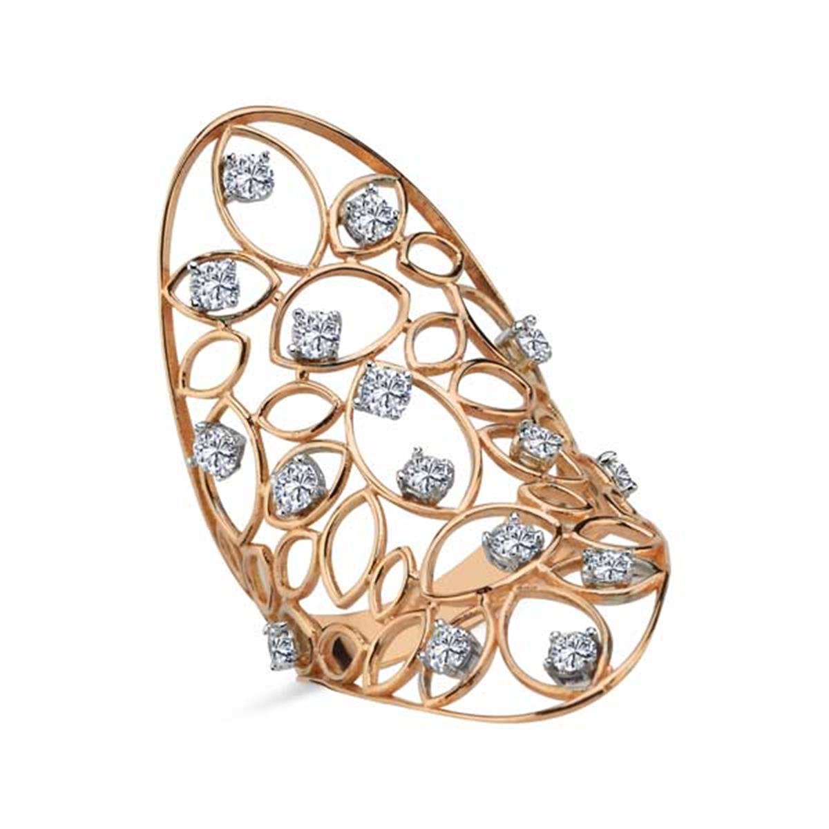 1.00 Karat Pırlanta Tasarım Yüzük L064347