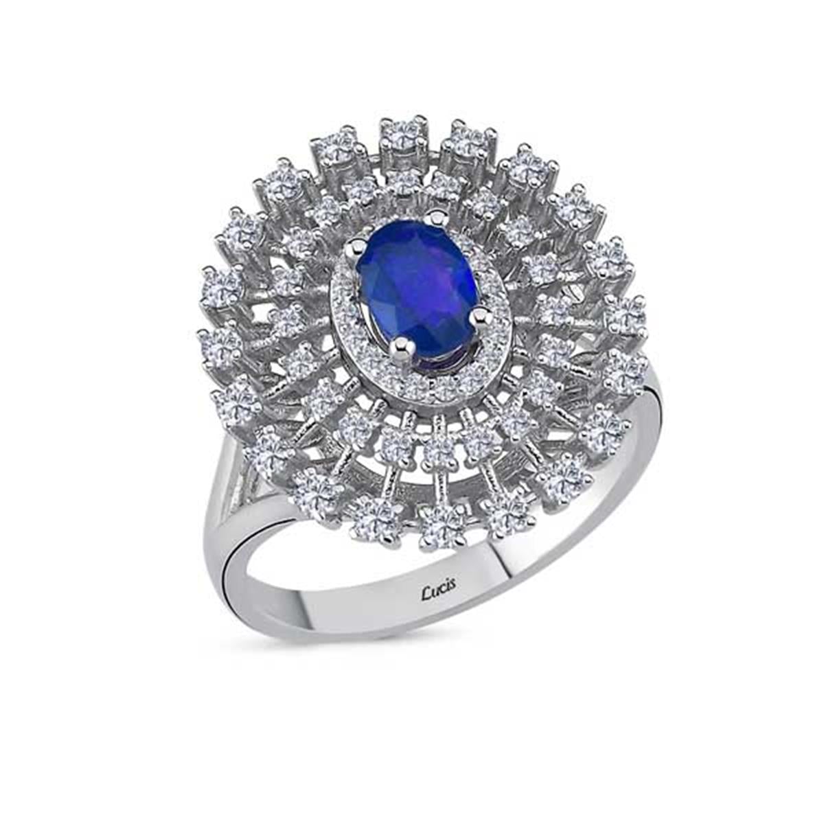 1.08 Karat Pırlanta Renkli Yüzük L064546