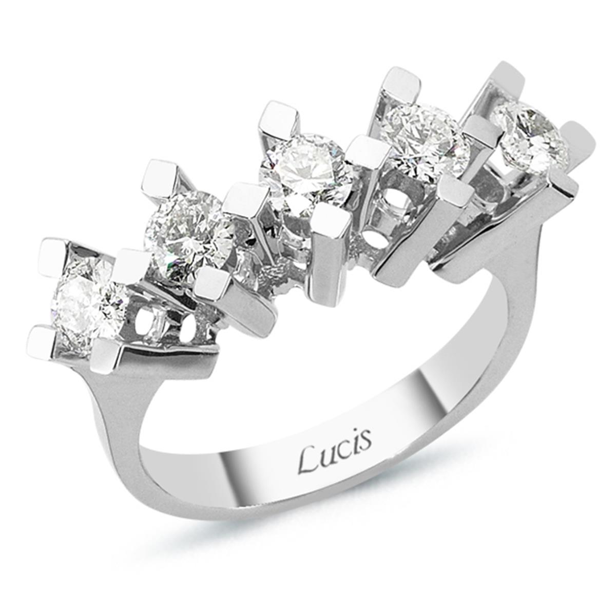 1.30 Karat Pırlanta Beştaş Yüzük