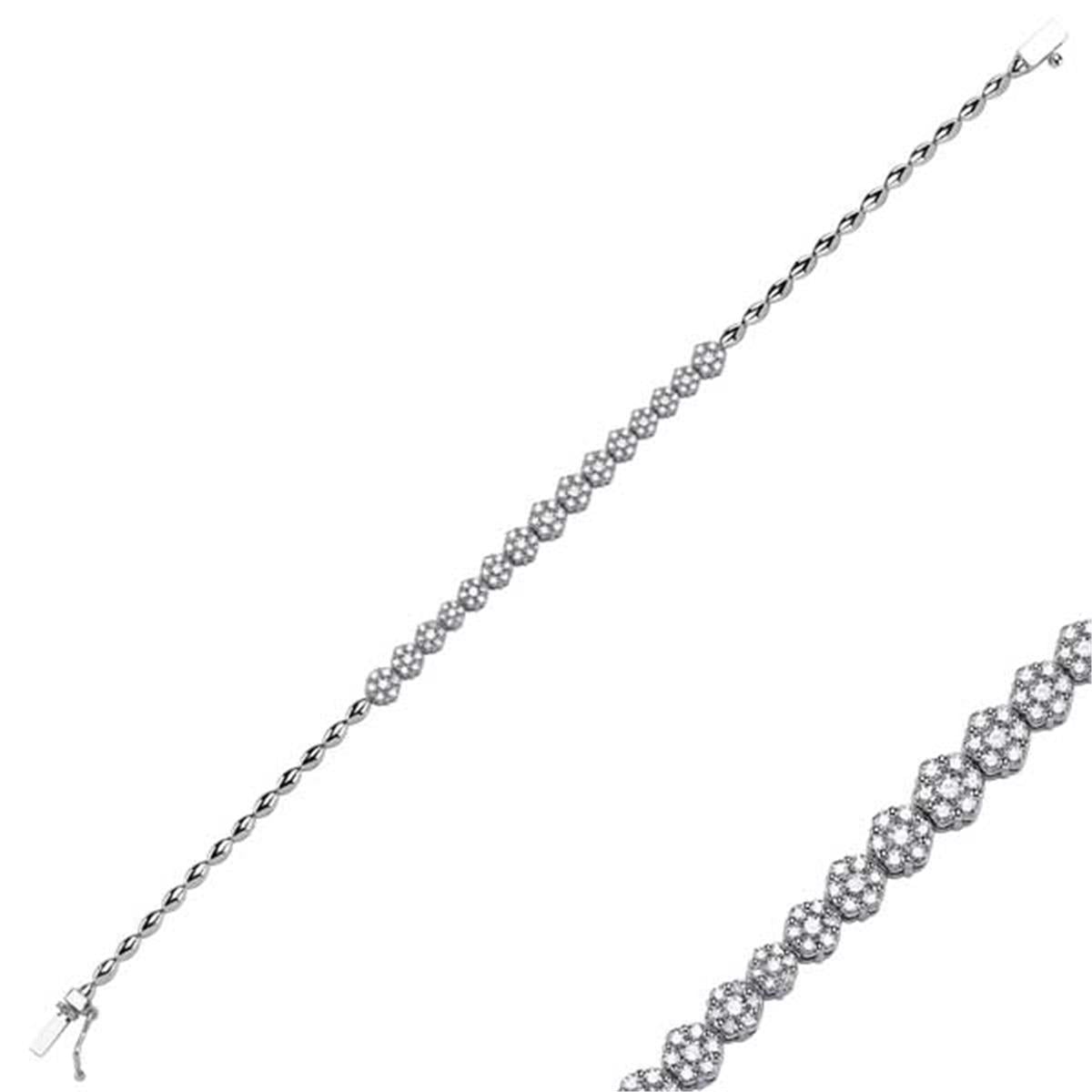 1.23 Karat Pırlanta Violet Bileklik L062967