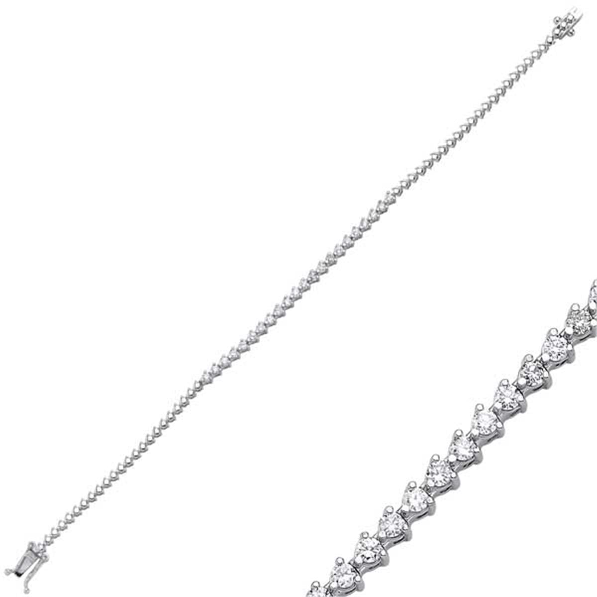 1.63 Karat Pırlanta Suyolu Bileklik L057164