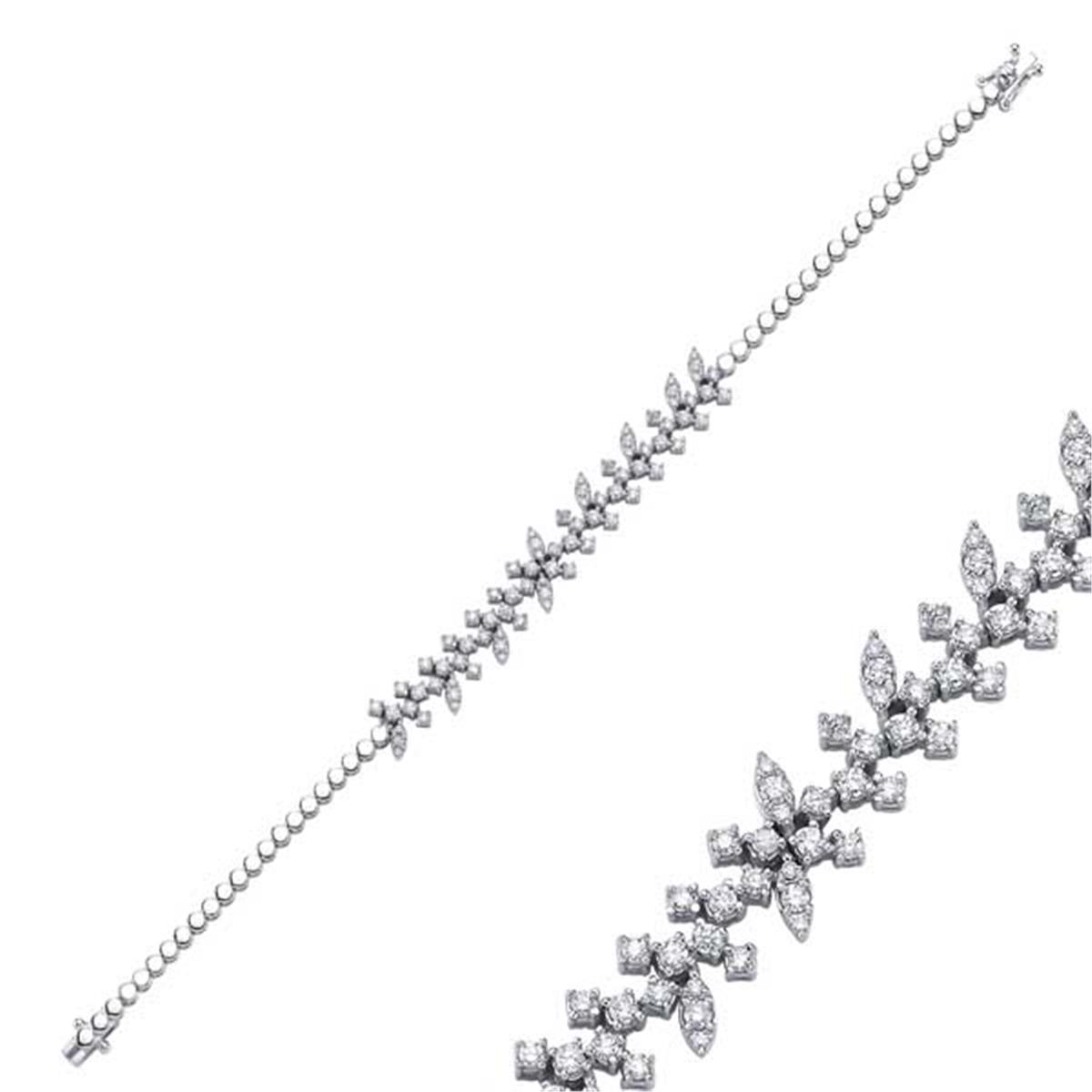1.02 Karat Pırlanta Tasarım Bileklik L056117