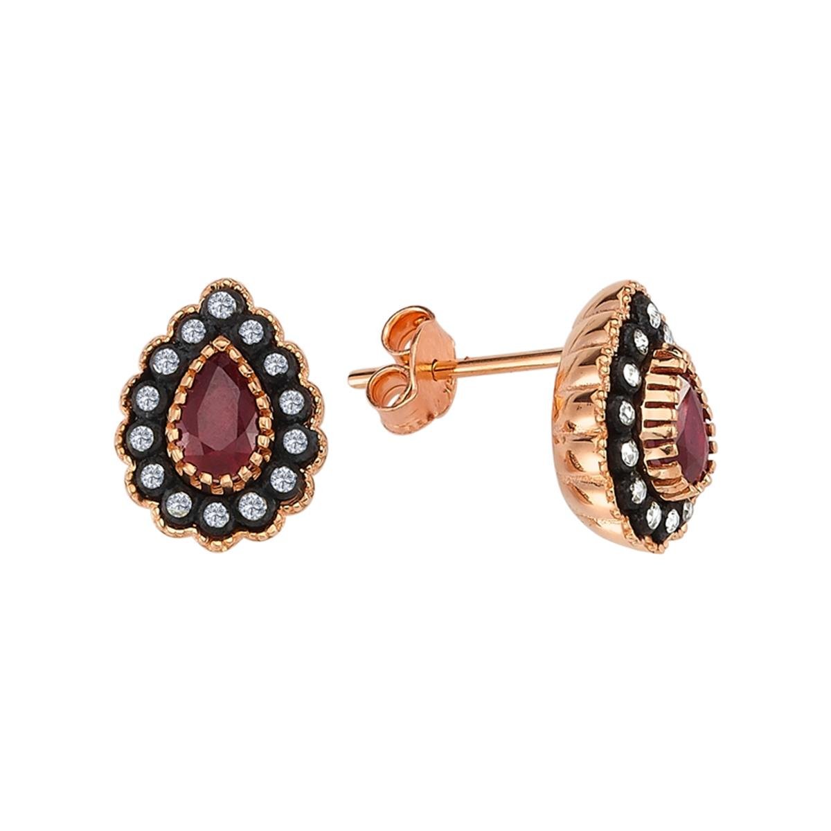 1.50 Karat Elmas Renkli Küpe