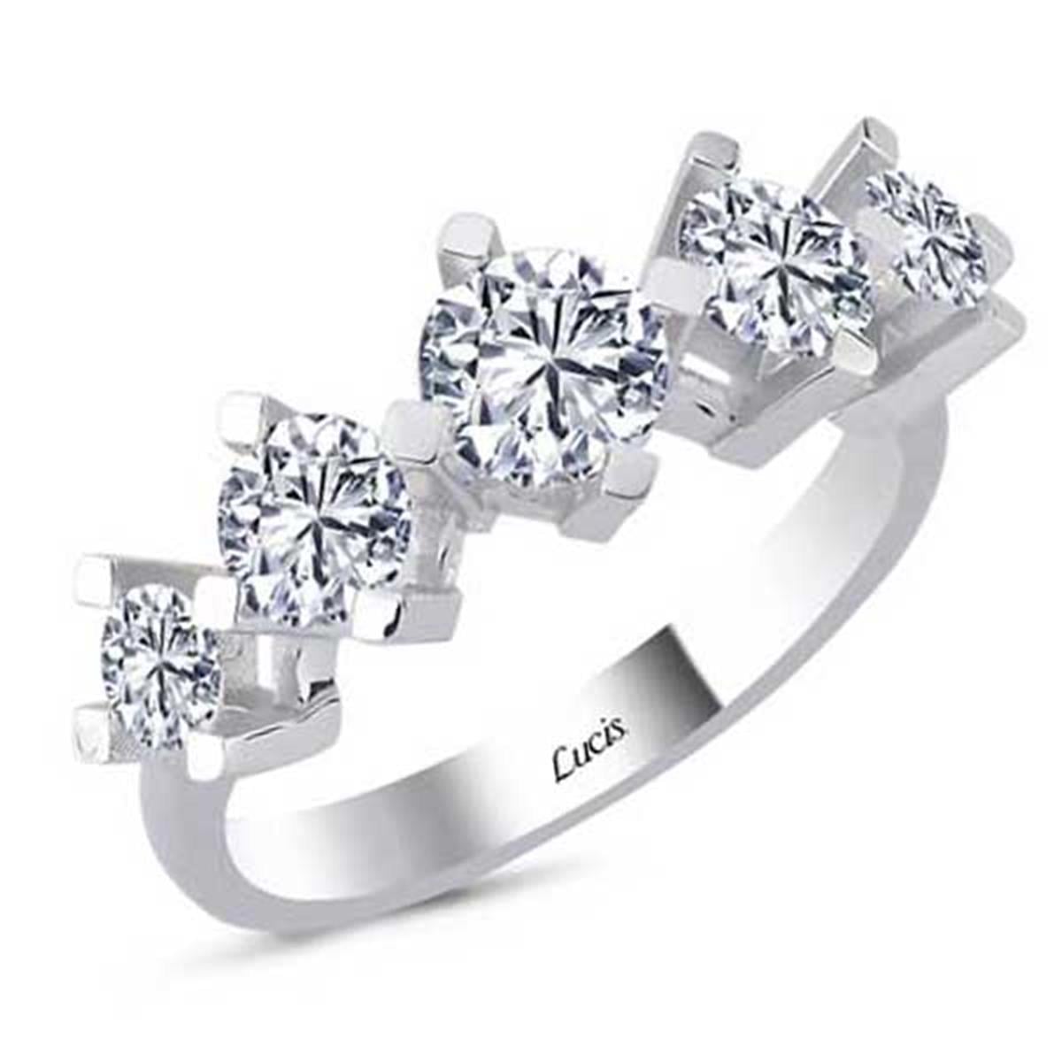 1.19 Karat Pırlanta Beştaş Yüzük L061945