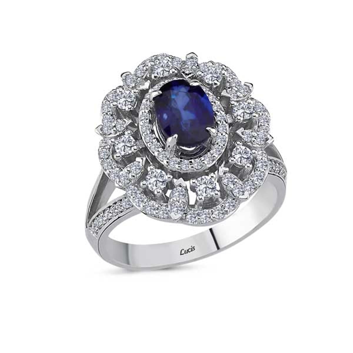 1.88 Karat Pırlanta Renkli Yüzük L063256