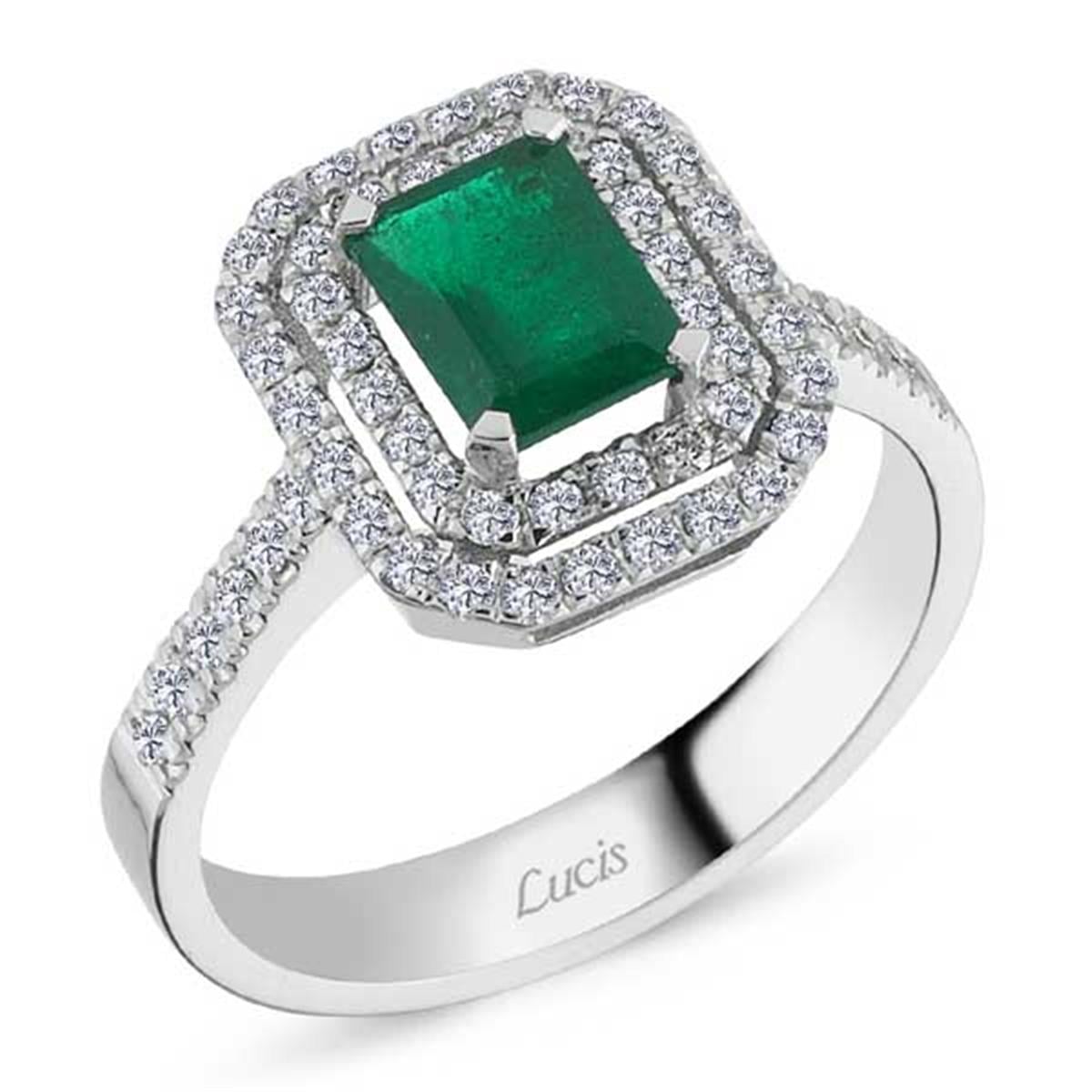 1.23 Karat Pırlanta Renkli Yüzük L064576