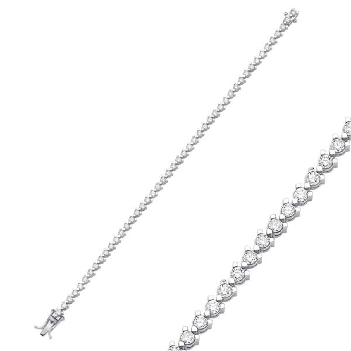 2.35 Karat Pırlanta Suyolu Bileklik L063084