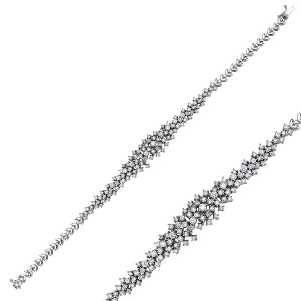 2.21 Karat Pırlanta Tasarım Bileklik