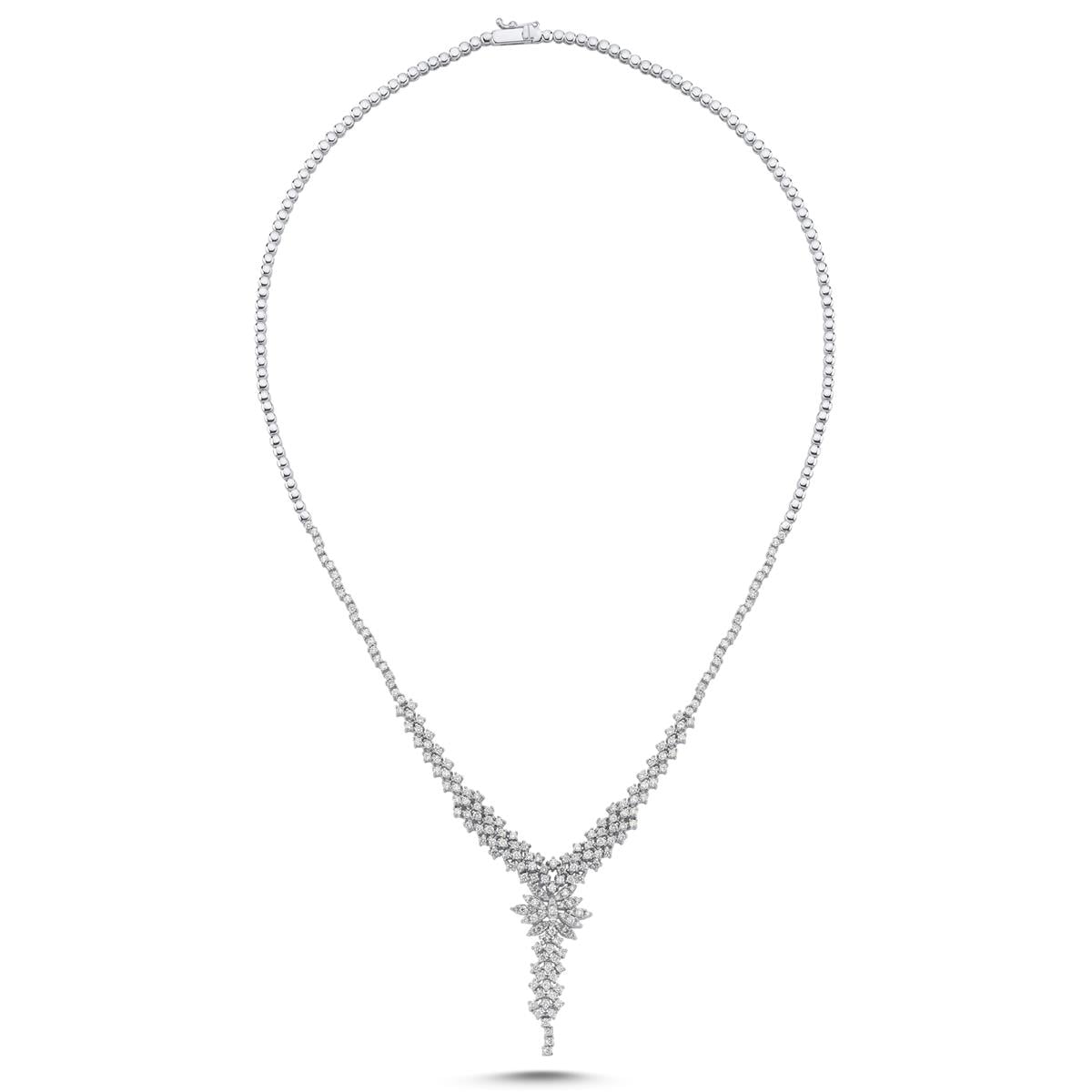 2.94 Karat Pırlanta Suyolu Gerdanlık L060578