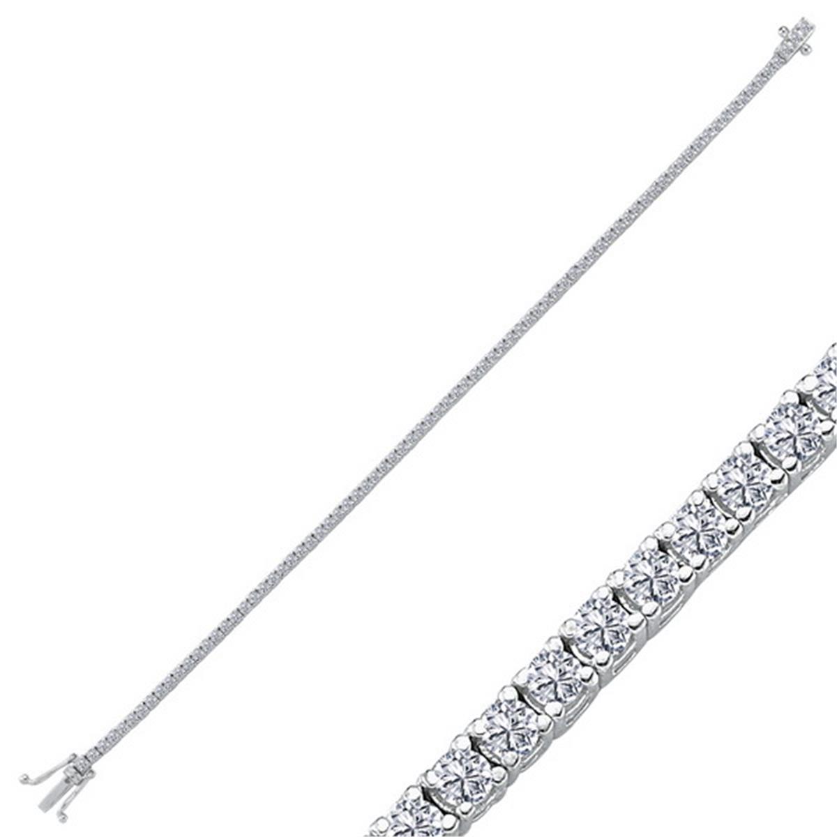 2.81 Karat Pırlanta Suyolu Bileklik L063174