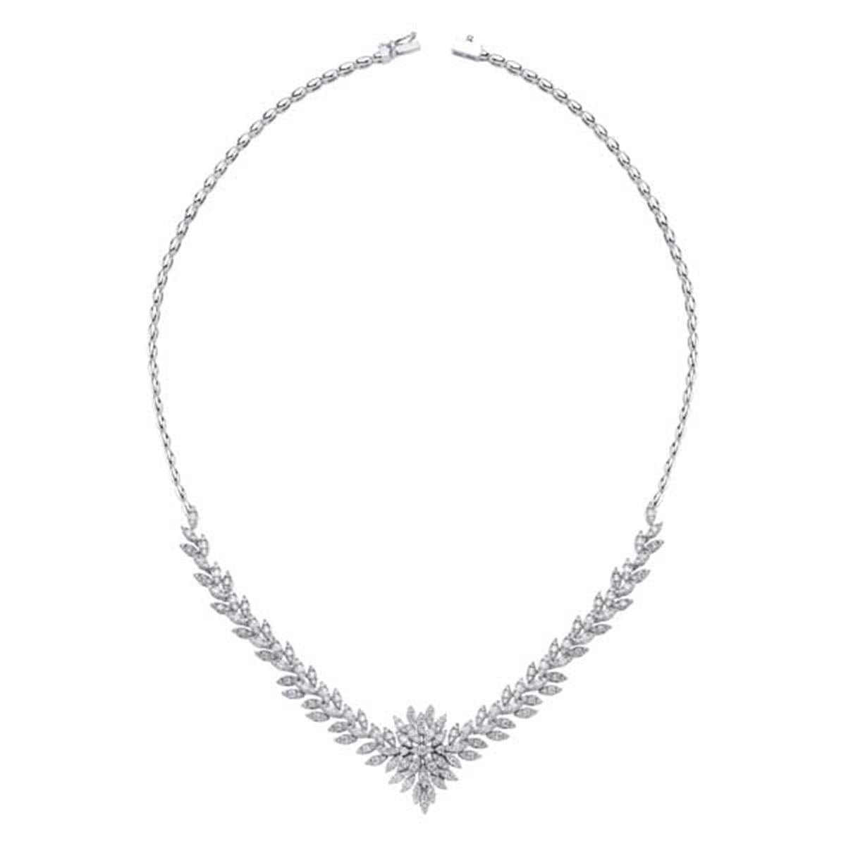 3.46 Karat Pırlanta Tasarım Gerdanlık L063046